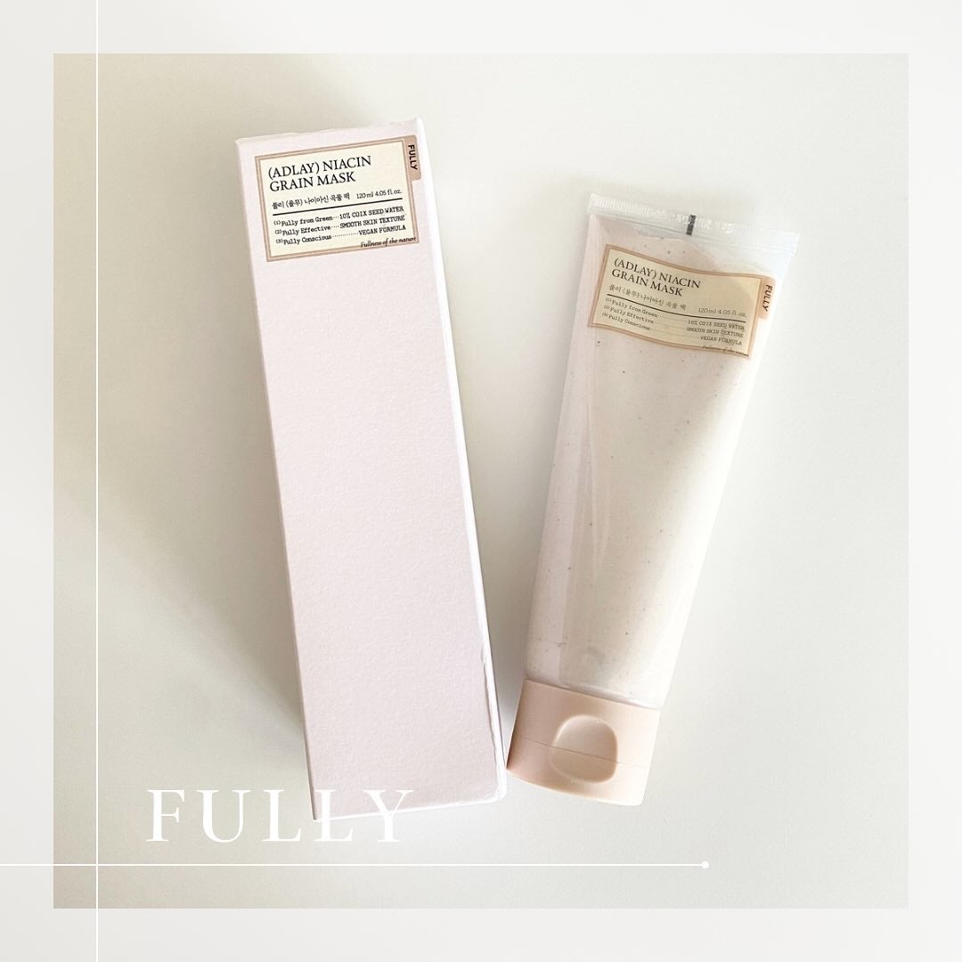 ハトムギナイアシンアミドマスクパック/FULLY/洗い流すパック・マスクを使ったクチコミ(1枚目)