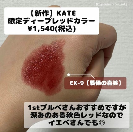 ケイト リップモンスター/KATE/口紅を使ったクチコミ(4枚目)