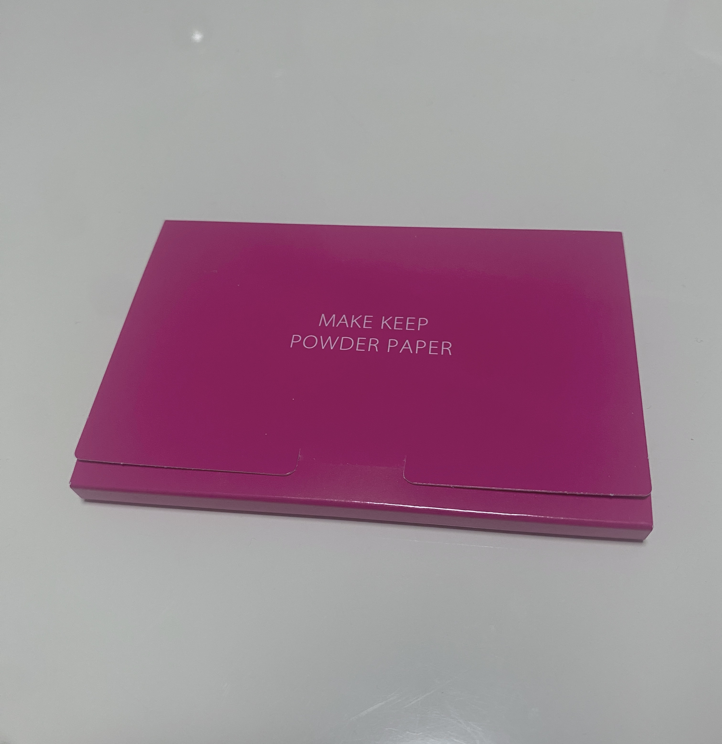 メイク キープ オイルブロック 紙パウダー/コーセーコスメニエンス/あぶらとり紙を使ったクチコミ（1枚目）