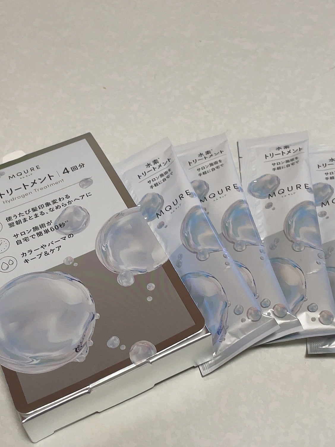 MQURE 水素※1トリートメント/MQURE/洗い流すヘアトリートメントを使ったクチコミ(1枚目)