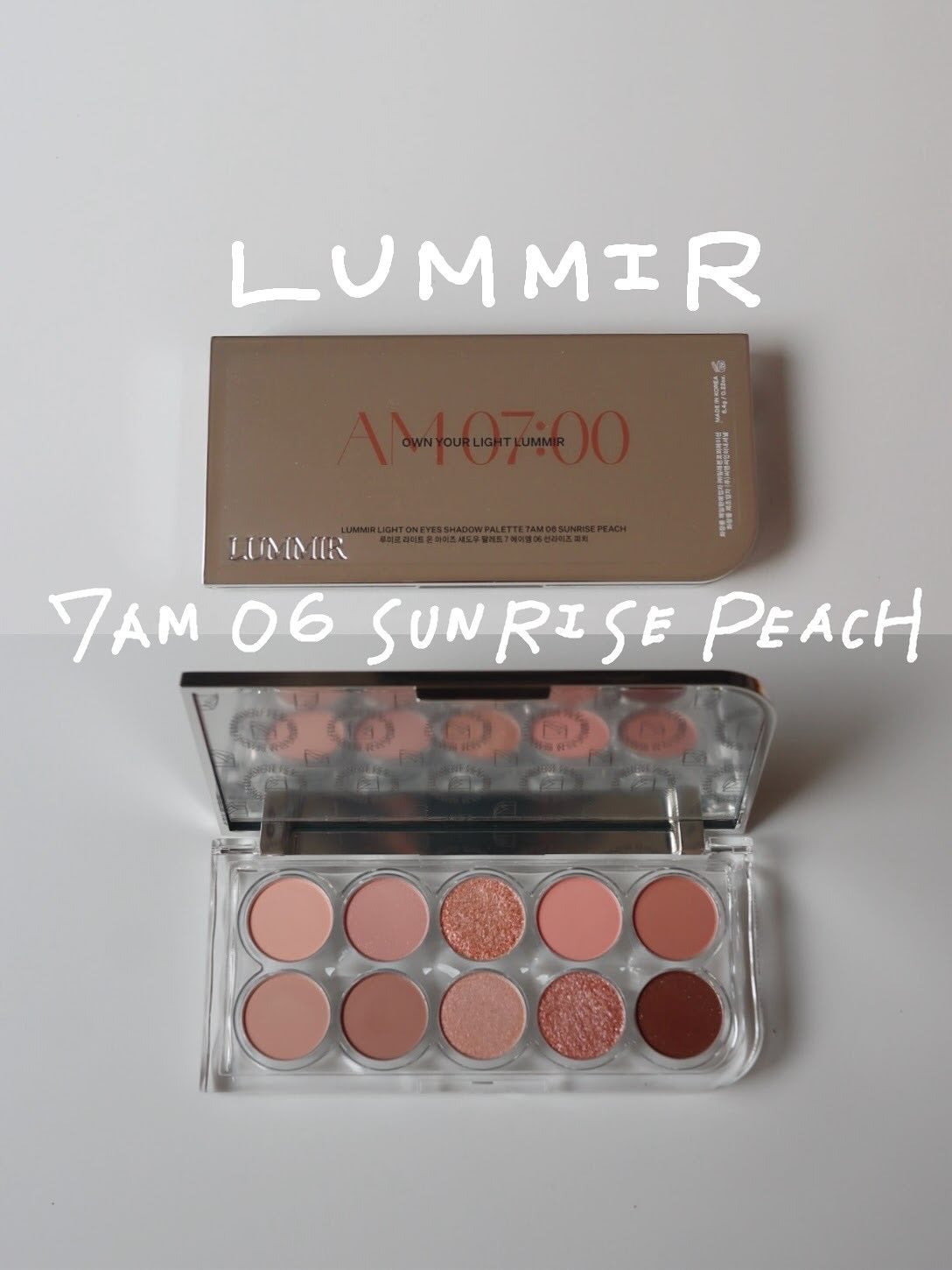 ライトオンアイズシャドウパレット/ルミル/アイシャドウパレットを使ったクチコミ(1枚目)