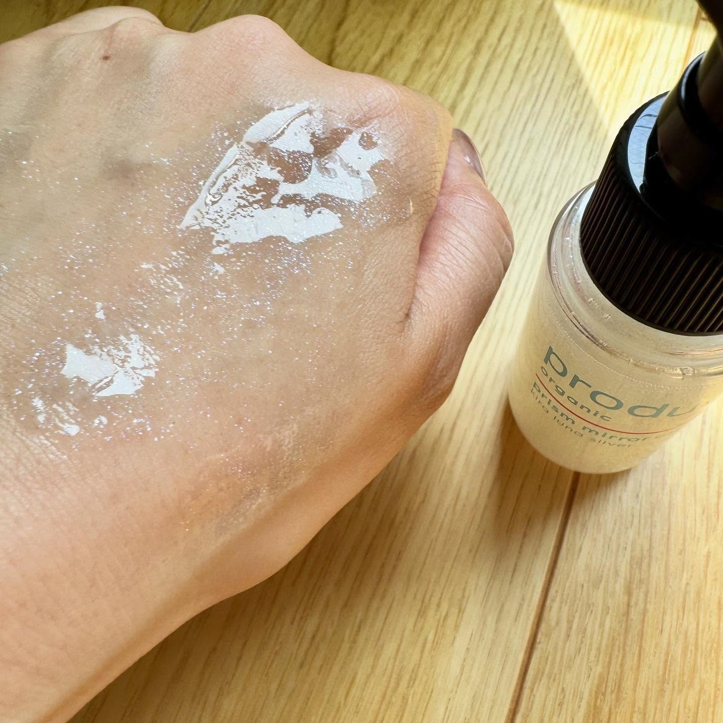 ザ・プロダクト プリズムミラーオイル <ヘアオイル・スキンオイル>/ザ・プロダクト/ヘアオイルを使ったクチコミ(5枚目)