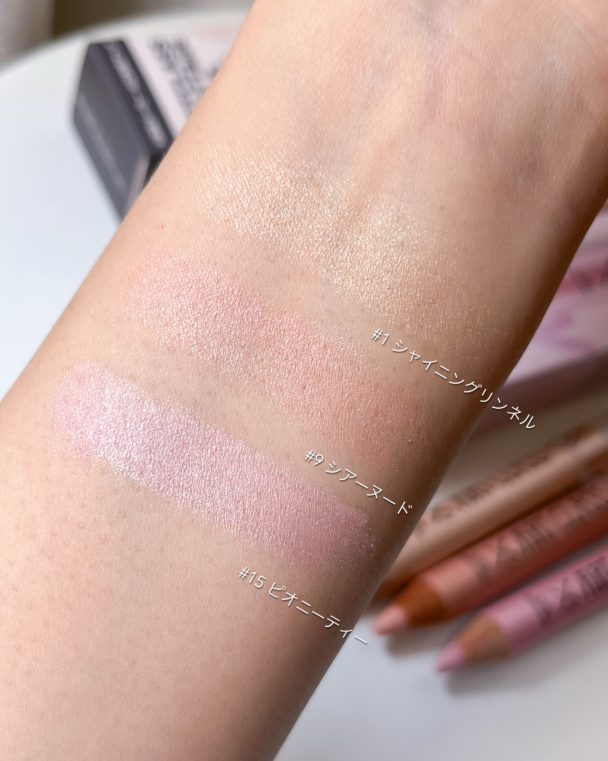 アートクラス フロッタージュペンシル/too cool for school/スティックアイシャドウを使ったクチコミ（3枚目）