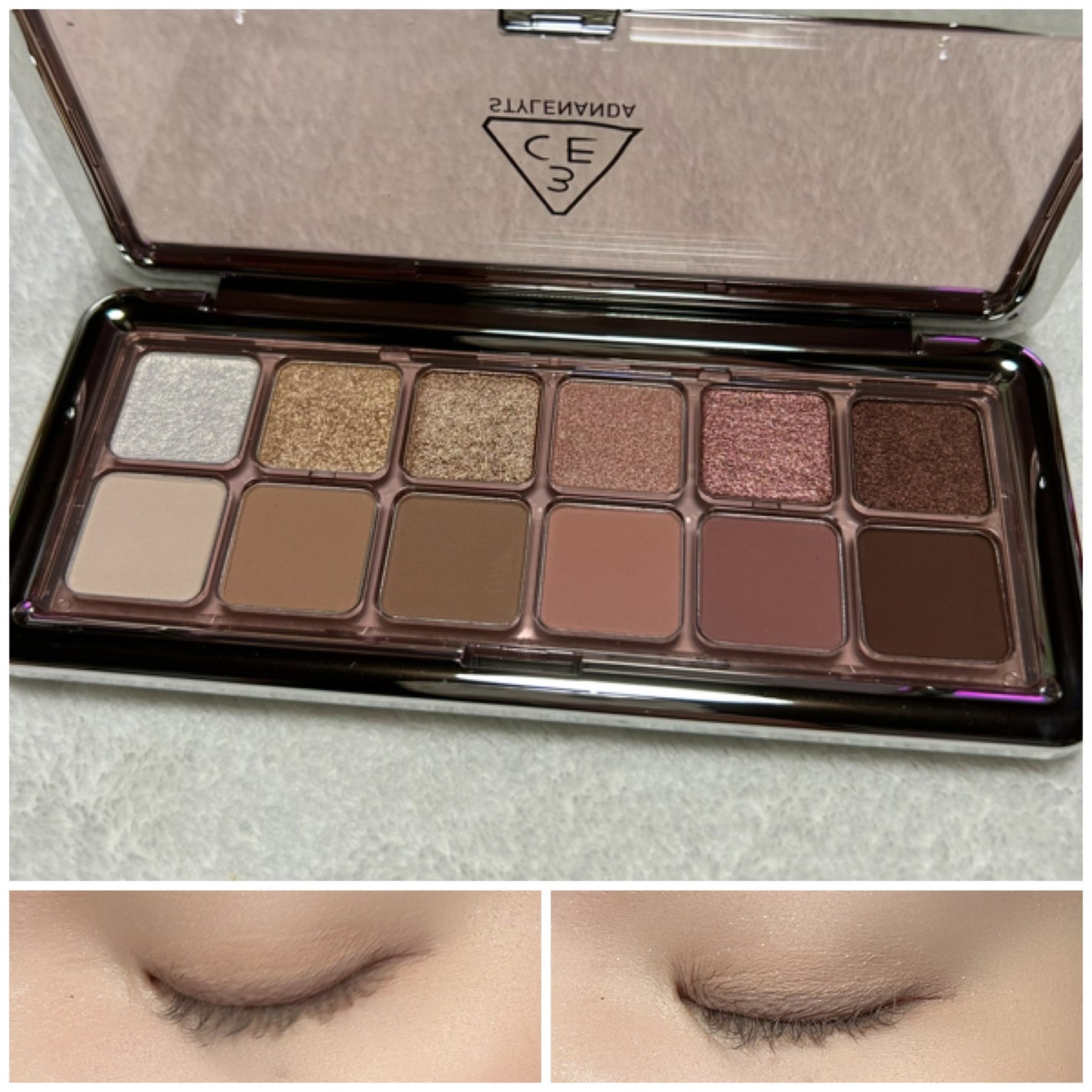 3CE ニューテイク アイシャドウパレット/3CE/アイシャドウパレットを使ったクチコミ(4枚目)