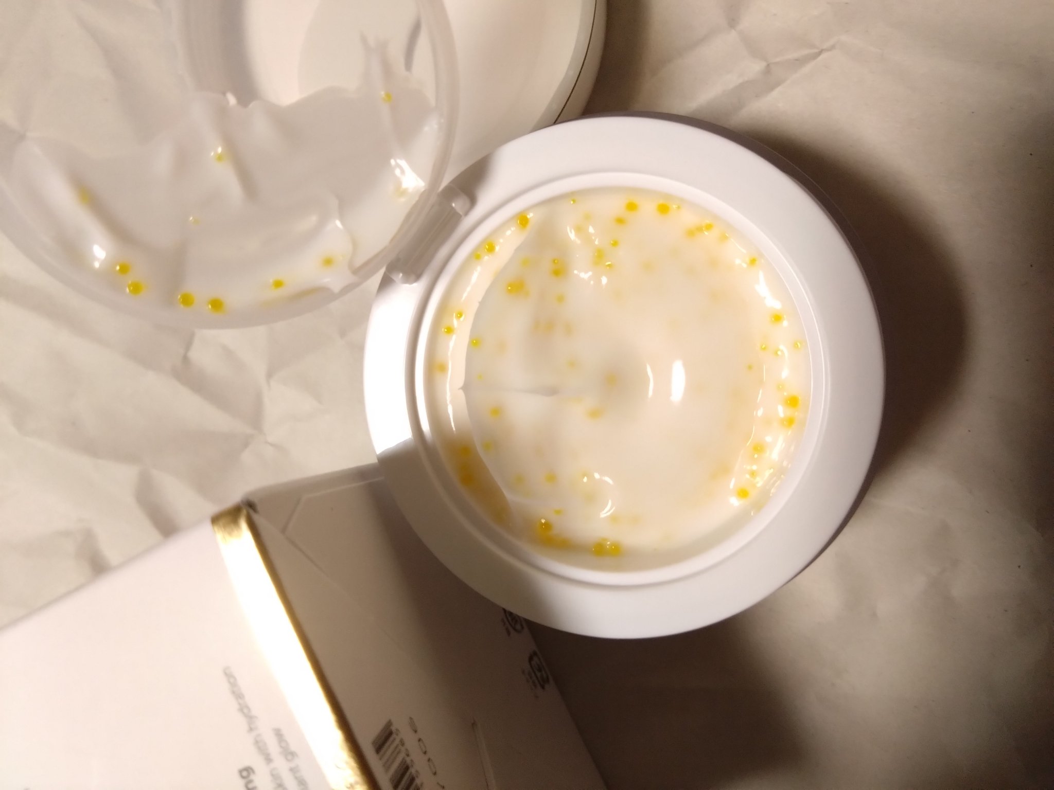 ビタトーニングカプセルクリーム/ダルバ/フェイスクリームを使ったクチコミ（3枚目）