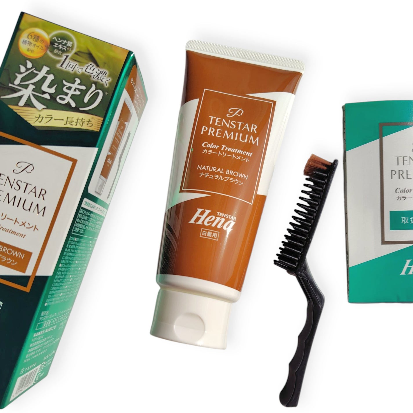 テンスターHenaプレミアム カラートリートメント/テンスターHenaプレミアム/ヘアカラーを使ったクチコミ(1枚目)