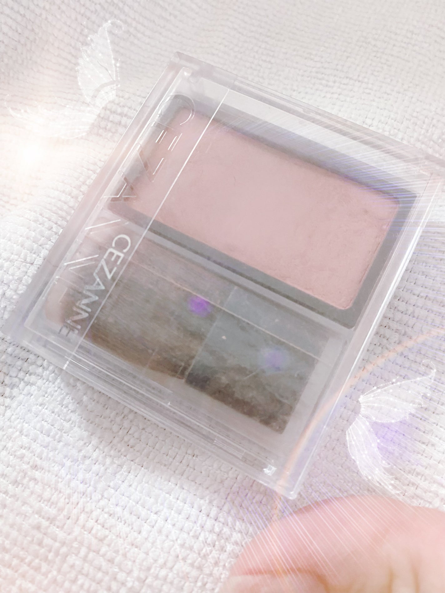 チークブラッシュ/CEZANNE/パウダーチークを使ったクチコミ(1枚目)