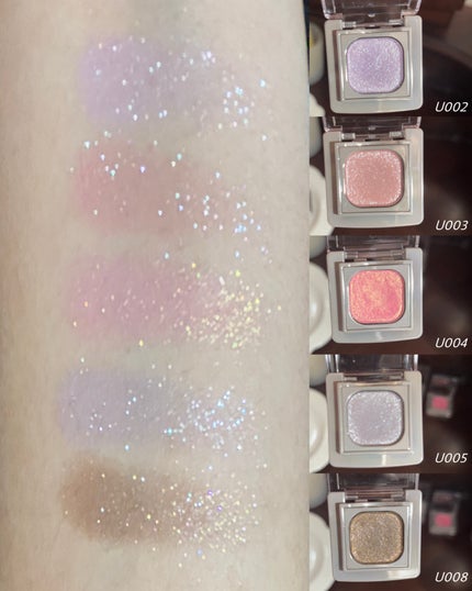 Sサイズアイシャドウブロック マグネット式カスタムパレット/CHEERYEP/単色アイシャドウを使ったクチコミ(1枚目)