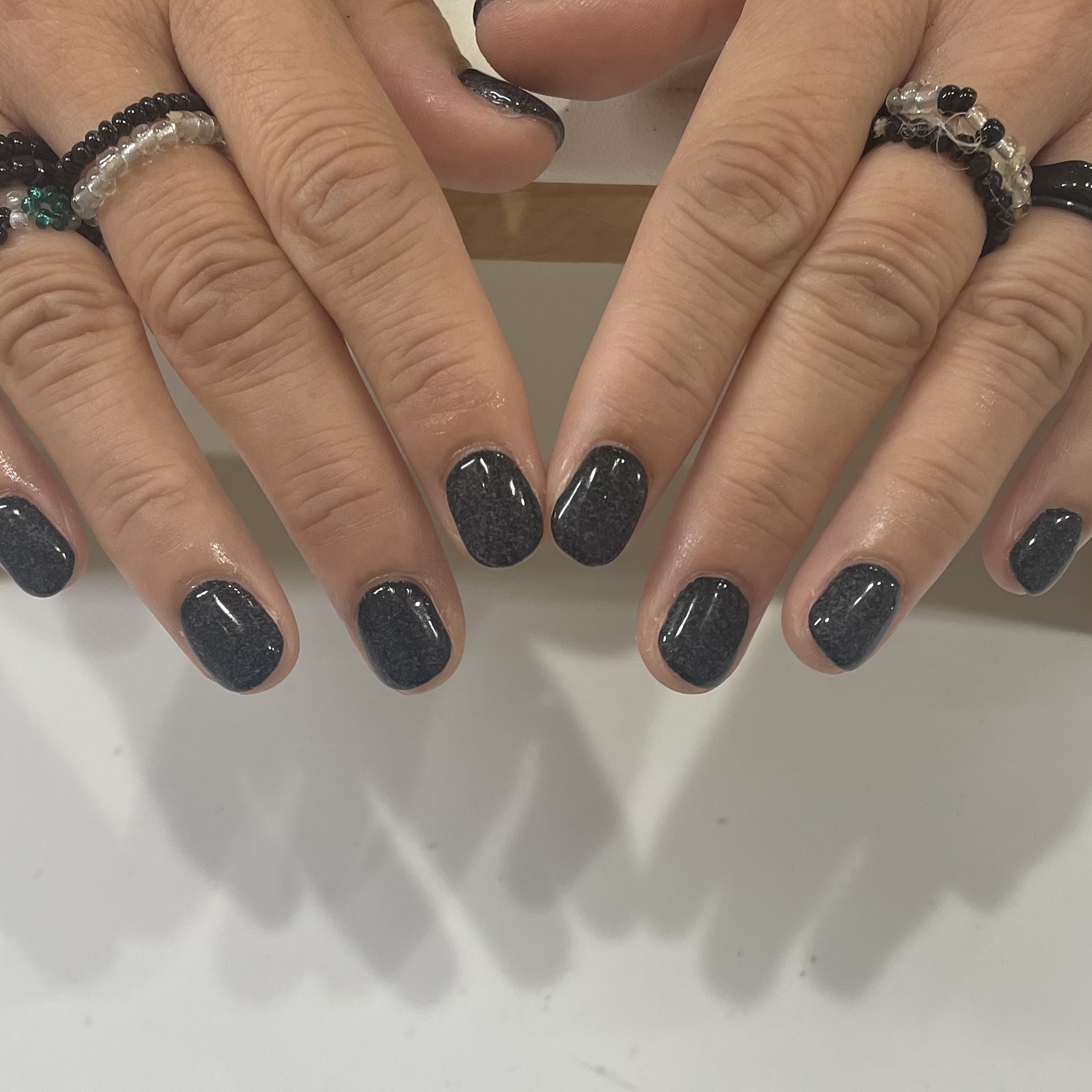 #ネイル,#ジェルネイル,#黒ネイル,#ブラックックネイルのネイルデザイン