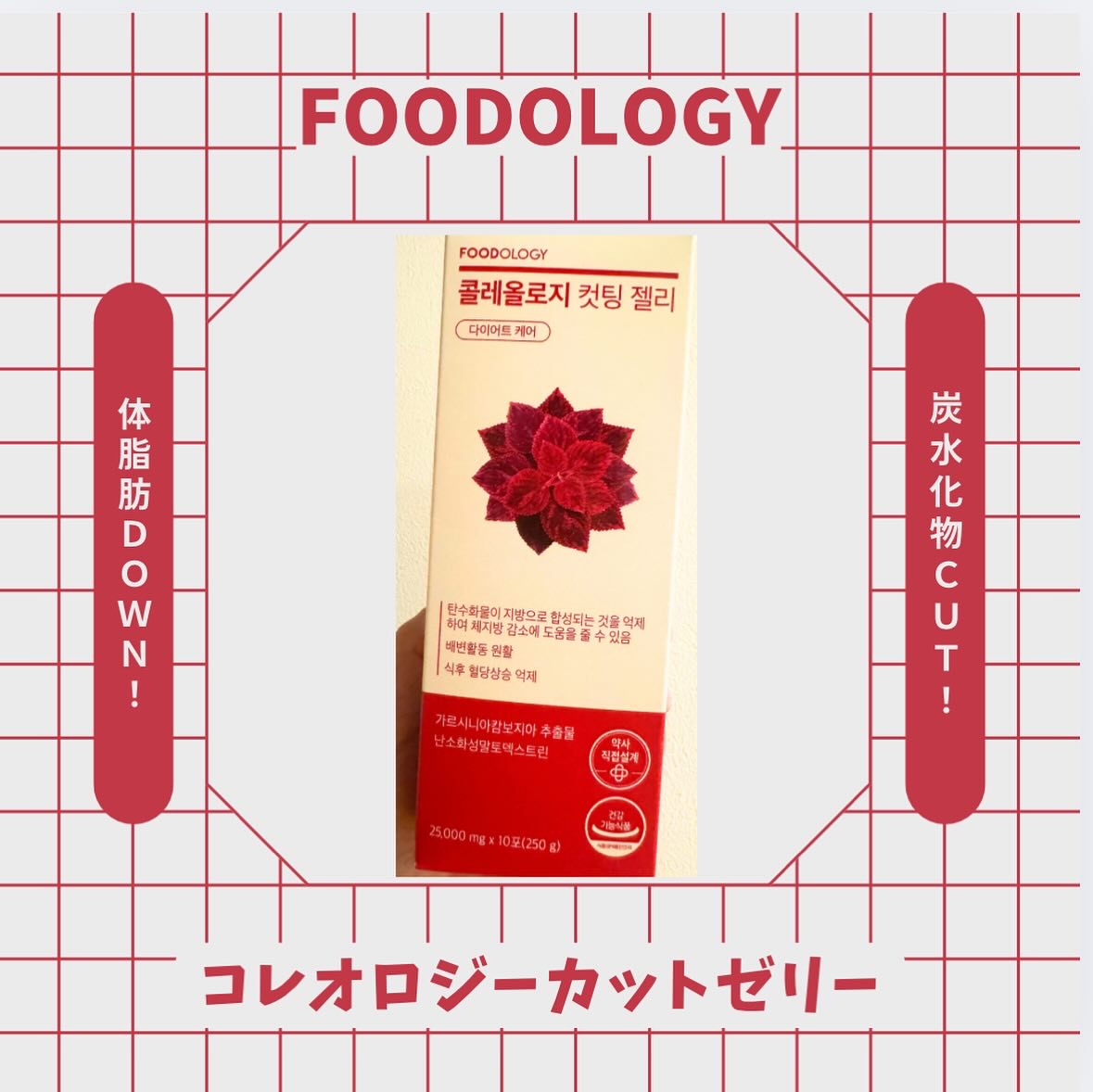 コレオロジーカットゼリー/FOODOLOGY/食品を使ったクチコミ（1枚目）