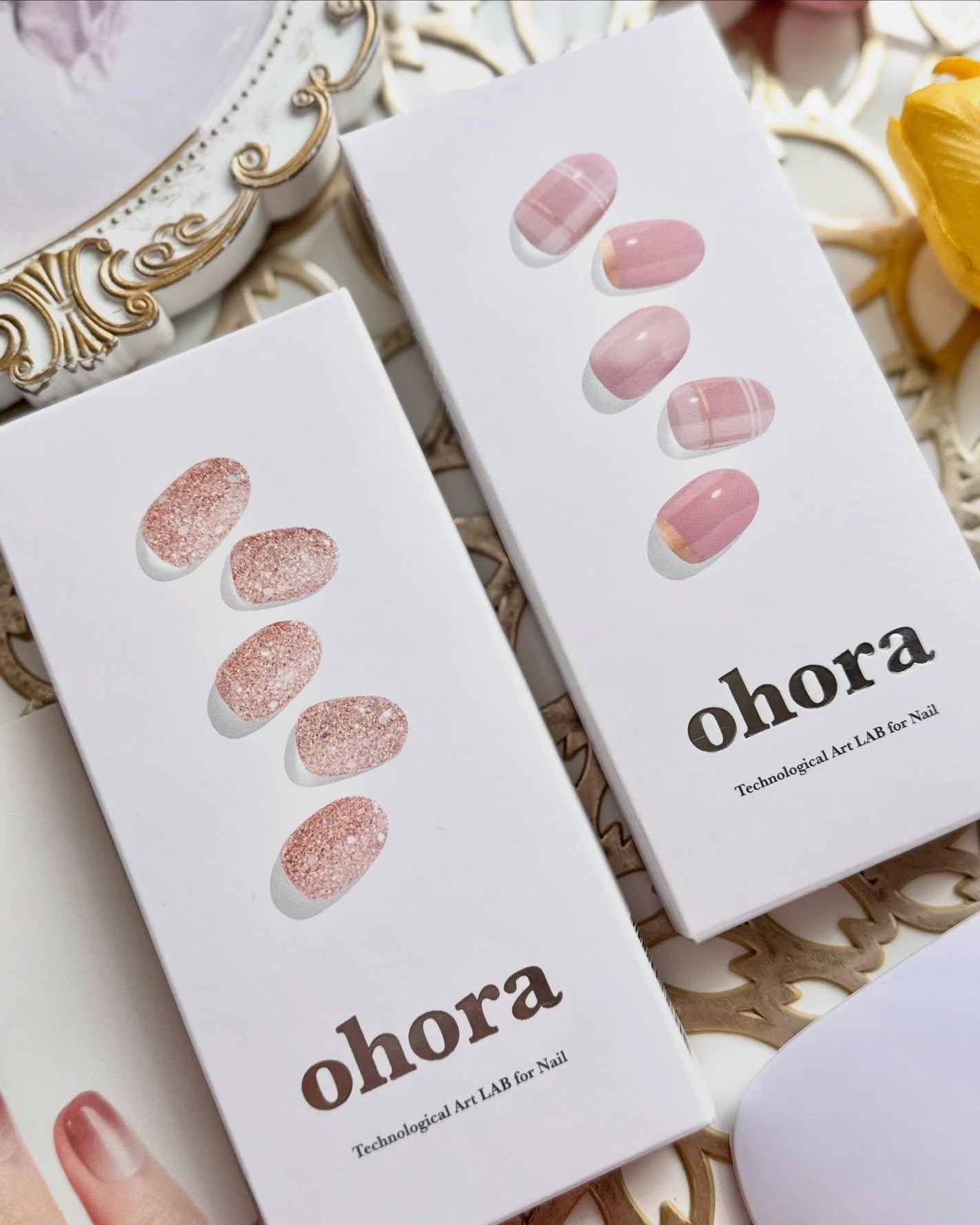 セミキュアジェルネイル(ハンド)/ohora/ネイルシールを使ったクチコミ(9枚目)