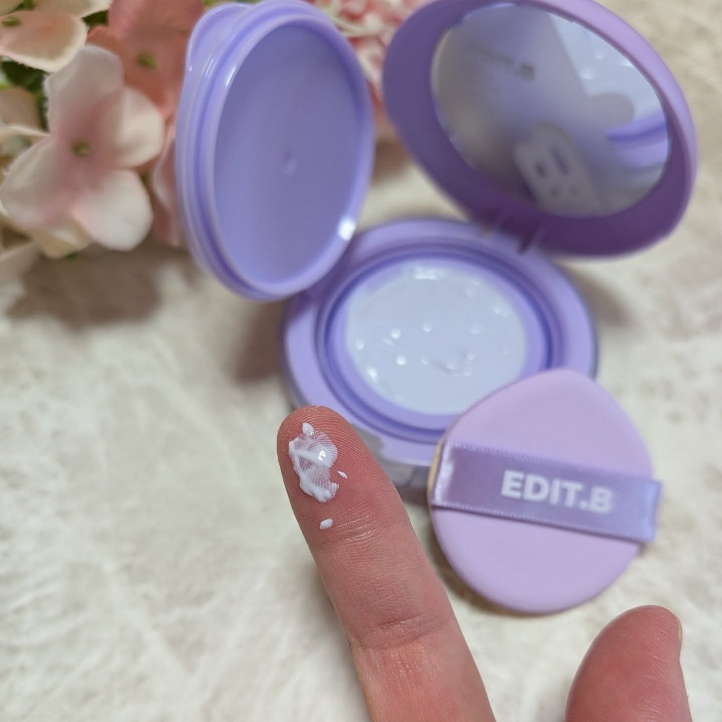 マシュマロトーンアップクッション/EDIT.B/クッションファンデーションを使ったクチコミ(6枚目)