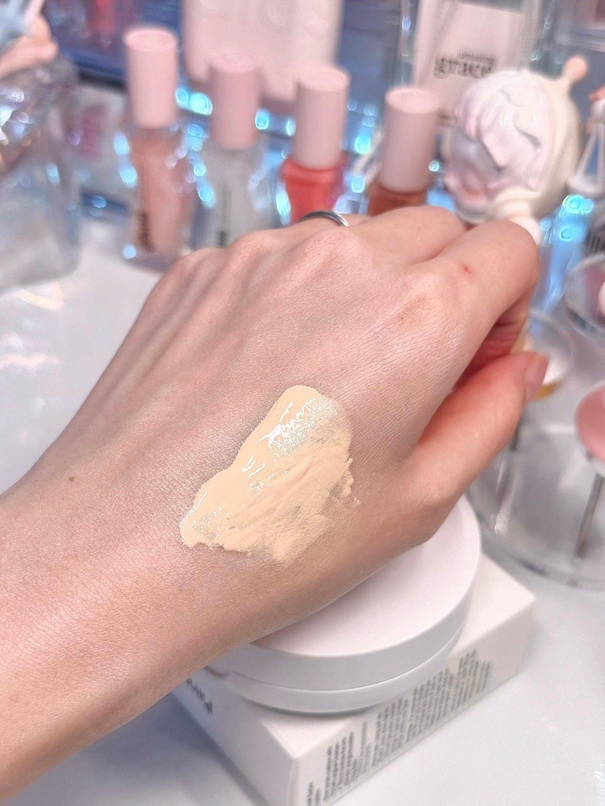 シカマヌ セラム クッションファンデ/parnell/クッションファンデーションを使ったクチコミ(3枚目)