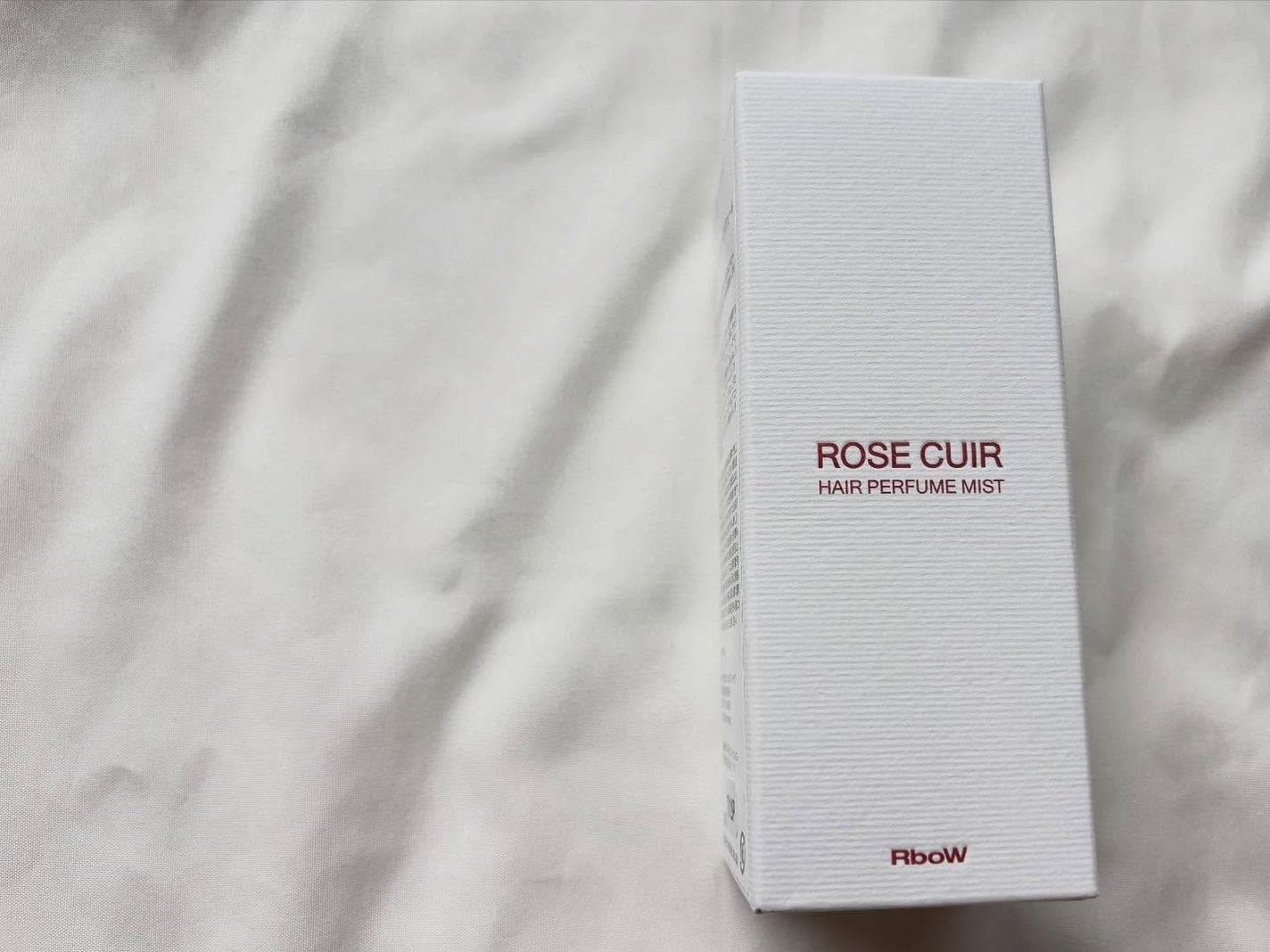 ヘアパフュームミスト ROSE CUIR /RboW/ヘアミストを使ったクチコミ(1枚目)