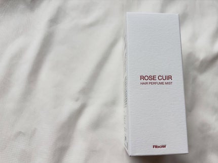 ヘアパフュームミスト ROSE CUIR /RboW/ヘアミストを使ったクチコミ(1枚目)