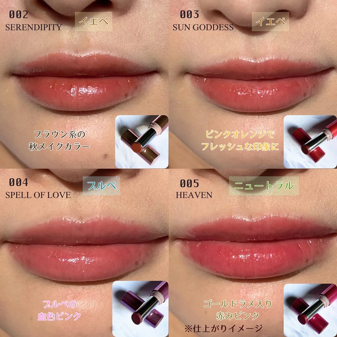 レブロン スーパー ラストラス デューイ シャイン リップスティック/REVLON/口紅を使ったクチコミ（3枚目）