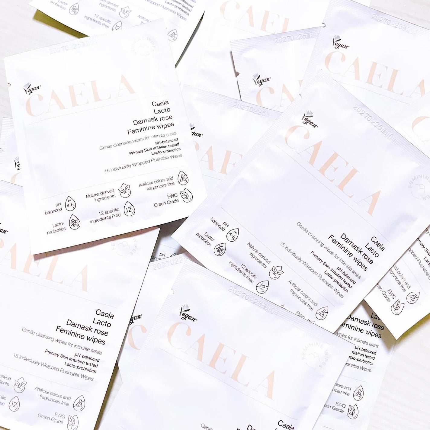 フェミニンウォッシュティッシュ/CAELA/デリケートゾーンケアを使ったクチコミ(3枚目)