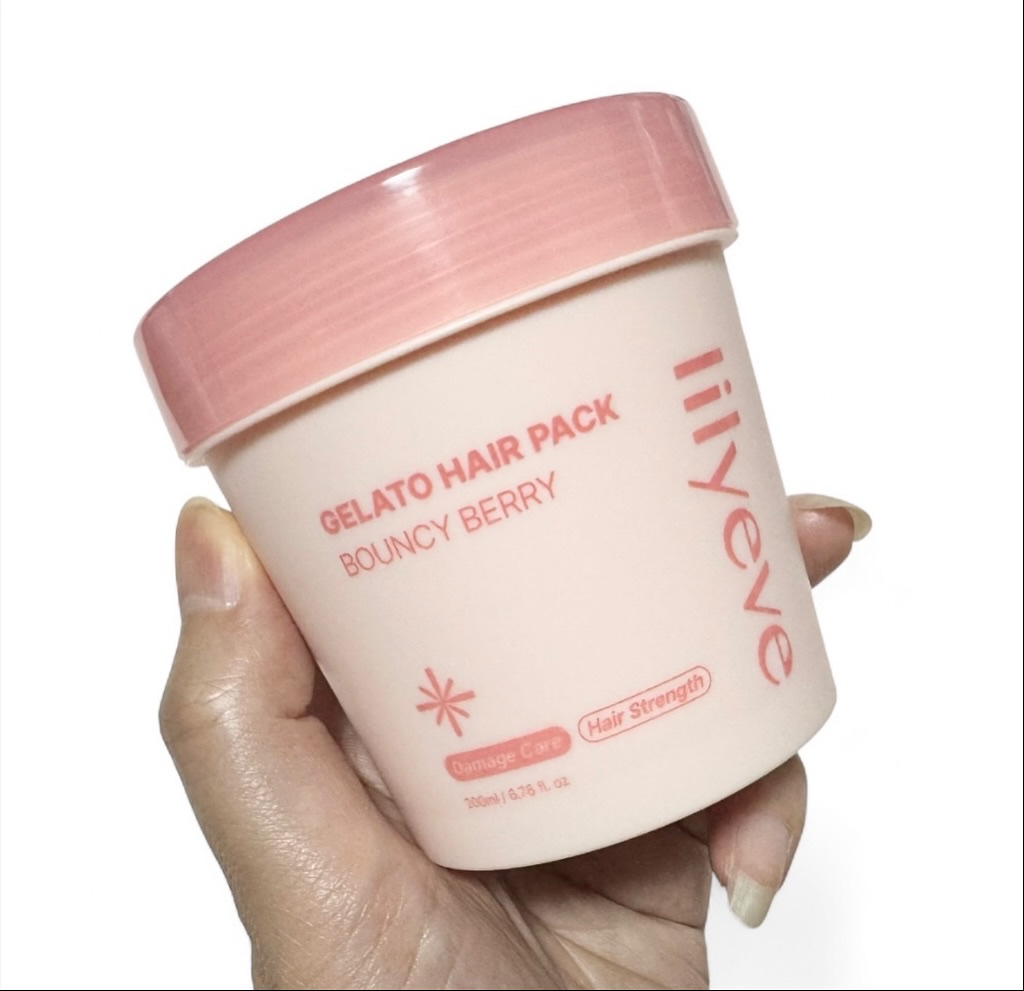 リペアターンジェラートヘアパック バウンシーベリー/リリーイブ/洗い流すヘアトリートメントを使ったクチコミ（3枚目）