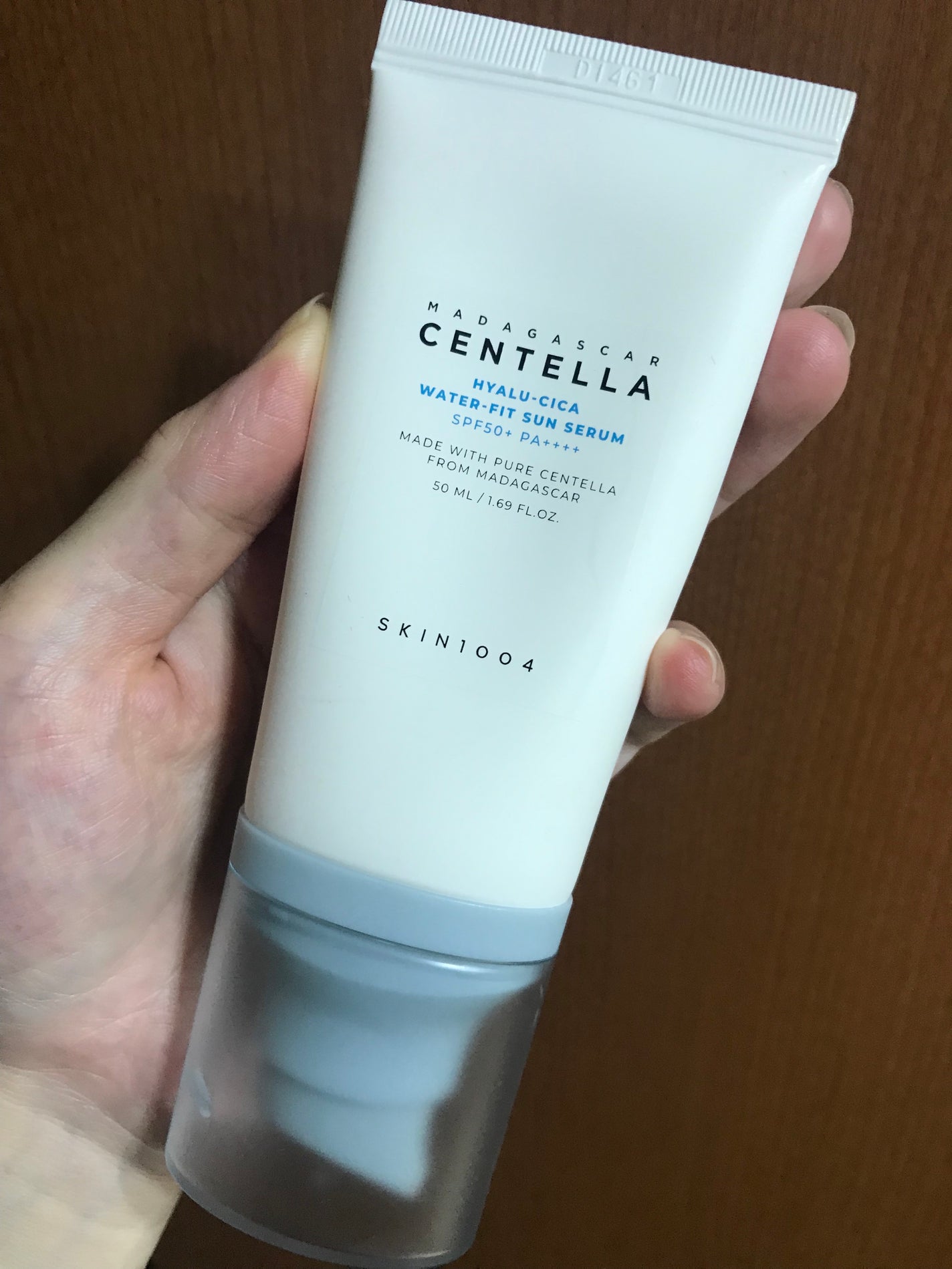 ヒアルーシカ ウォーターフィット サンセラム/SKIN1004/日焼け止めローションを使ったクチコミ(1枚目)