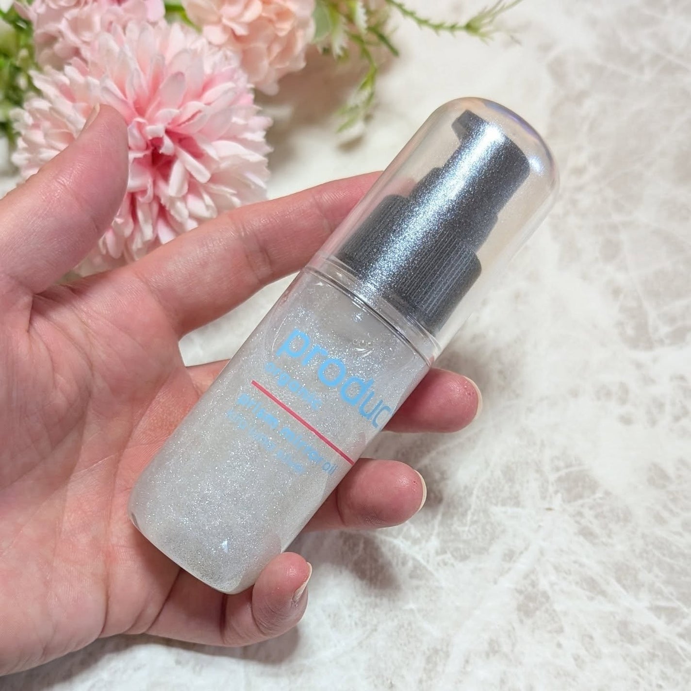 ザ・プロダクト プリズムミラーオイル <ヘアオイル・スキンオイル>/ザ・プロダクト/ヘアオイルを使ったクチコミ(2枚目)