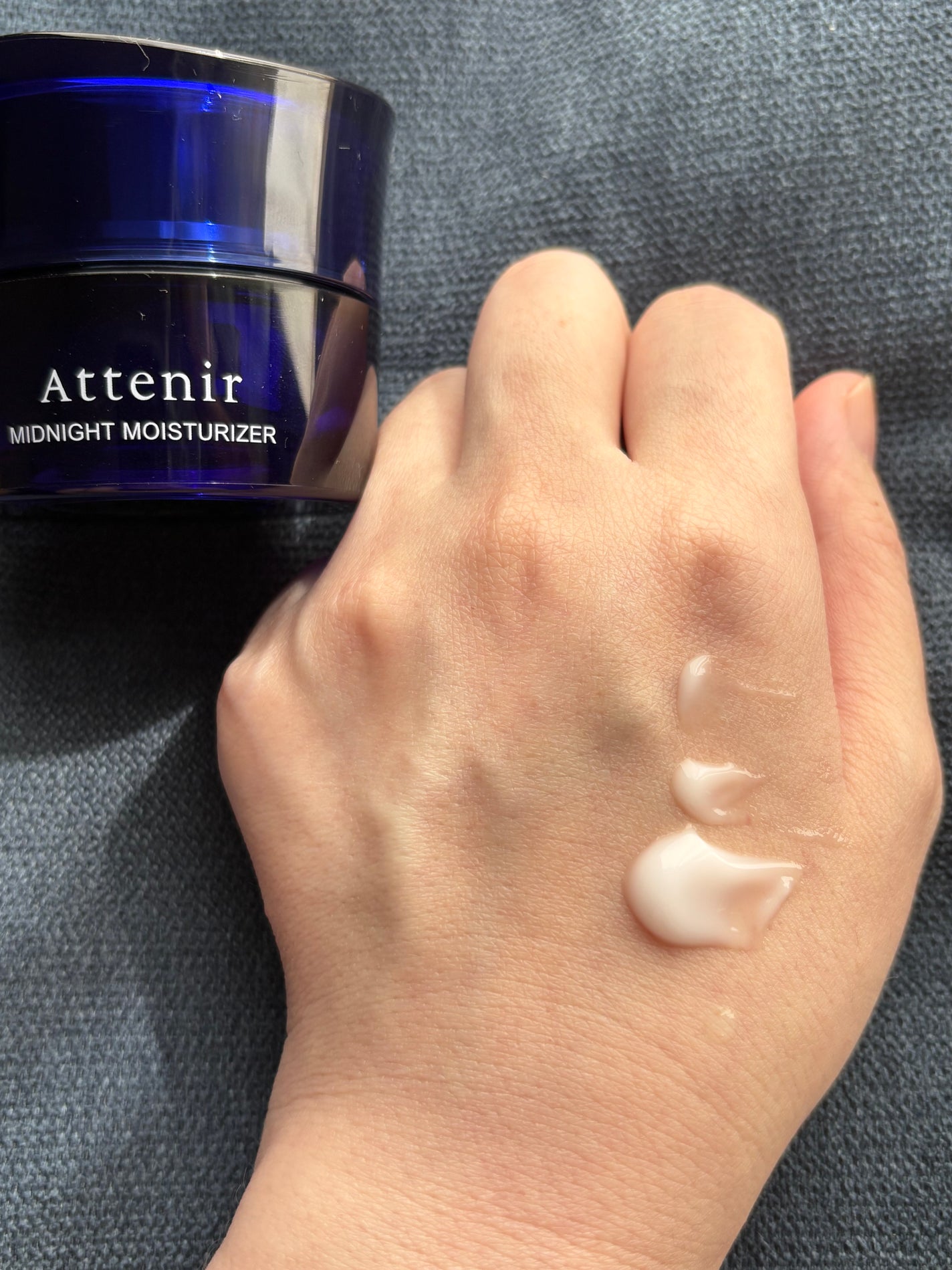 アテニア ミッドナイトモイスチャライザー/アテニア/フェイスクリームを使ったクチコミ(3枚目)