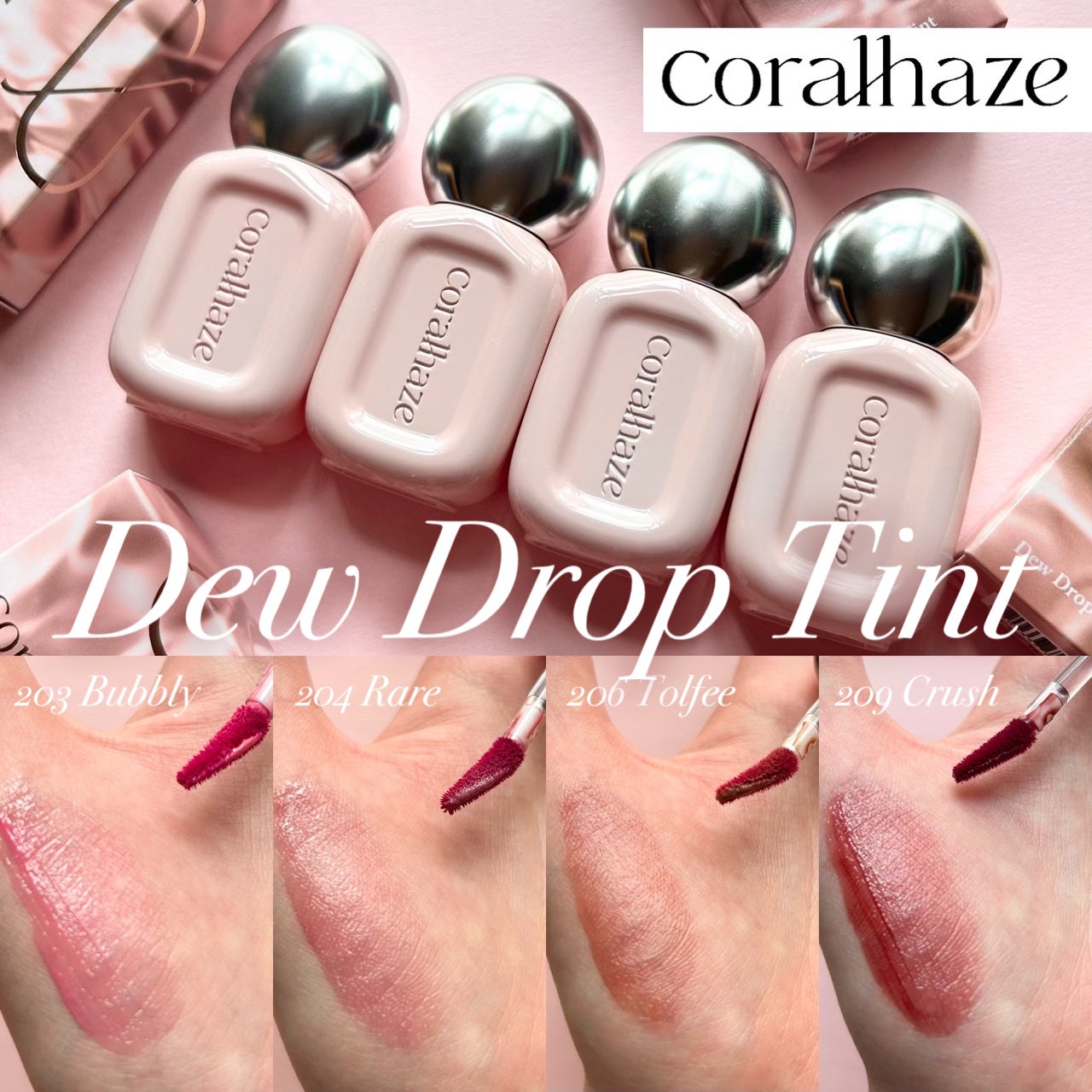 デュー ドロップ ティント/Coralhaze/リップティントを使ったクチコミ(1枚目)