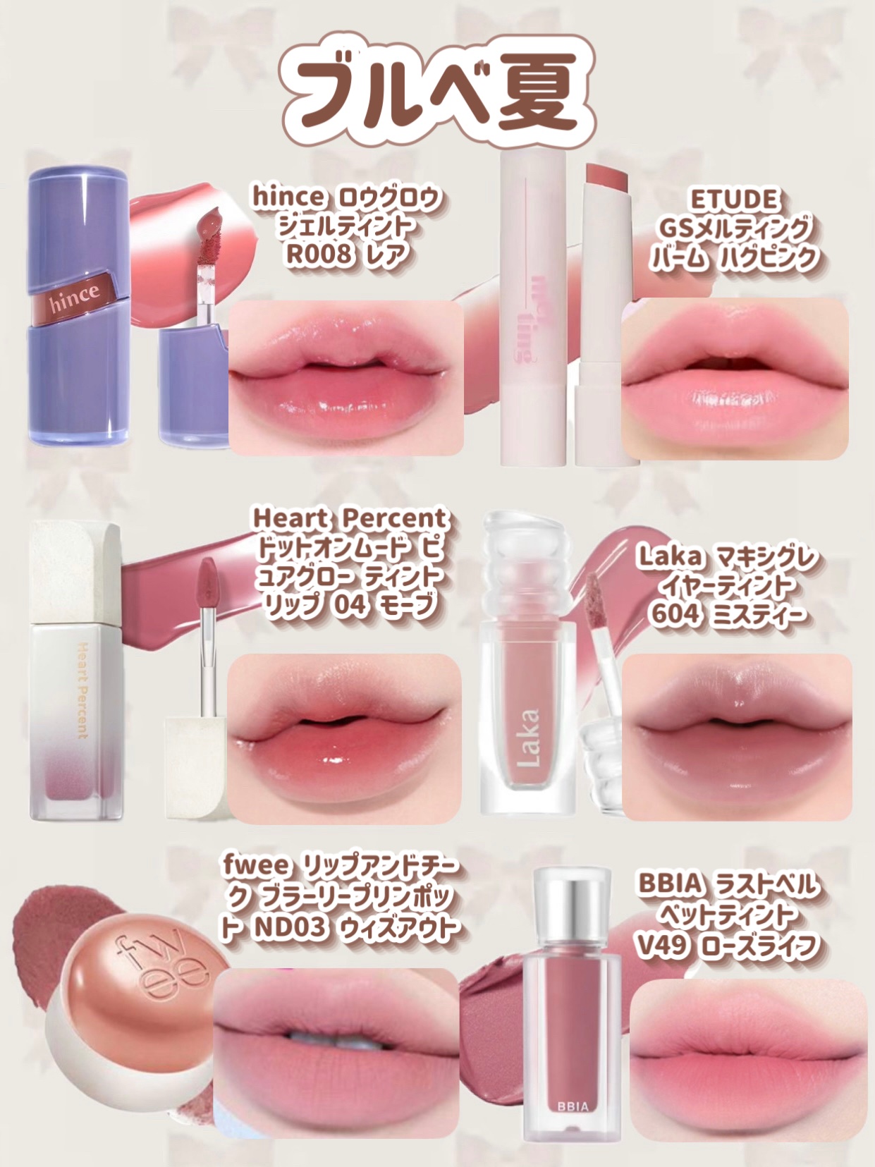 リップアンドチーク ブラーリープリンポット/fwee/口紅を使ったクチコミ（3枚目）