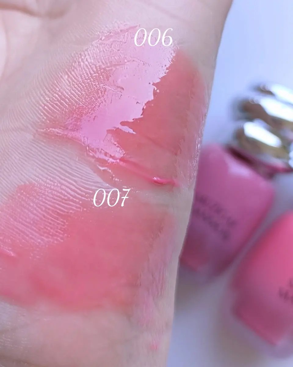 オブジェグロッシーミニ/MUZIGAE MANSION/リップティントを使ったクチコミ（2枚目）