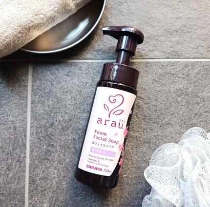 arau.(アラウ.) 泡フェイスソープ 本体150mL/arau.(アラウ)/泡洗顔を使ったクチコミ(2枚目)
