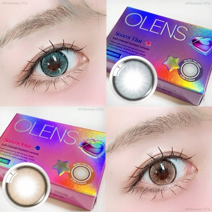 secret tint/OLENS/1ヶ月(1MONTH)カラコンを使ったクチコミ(3枚目)