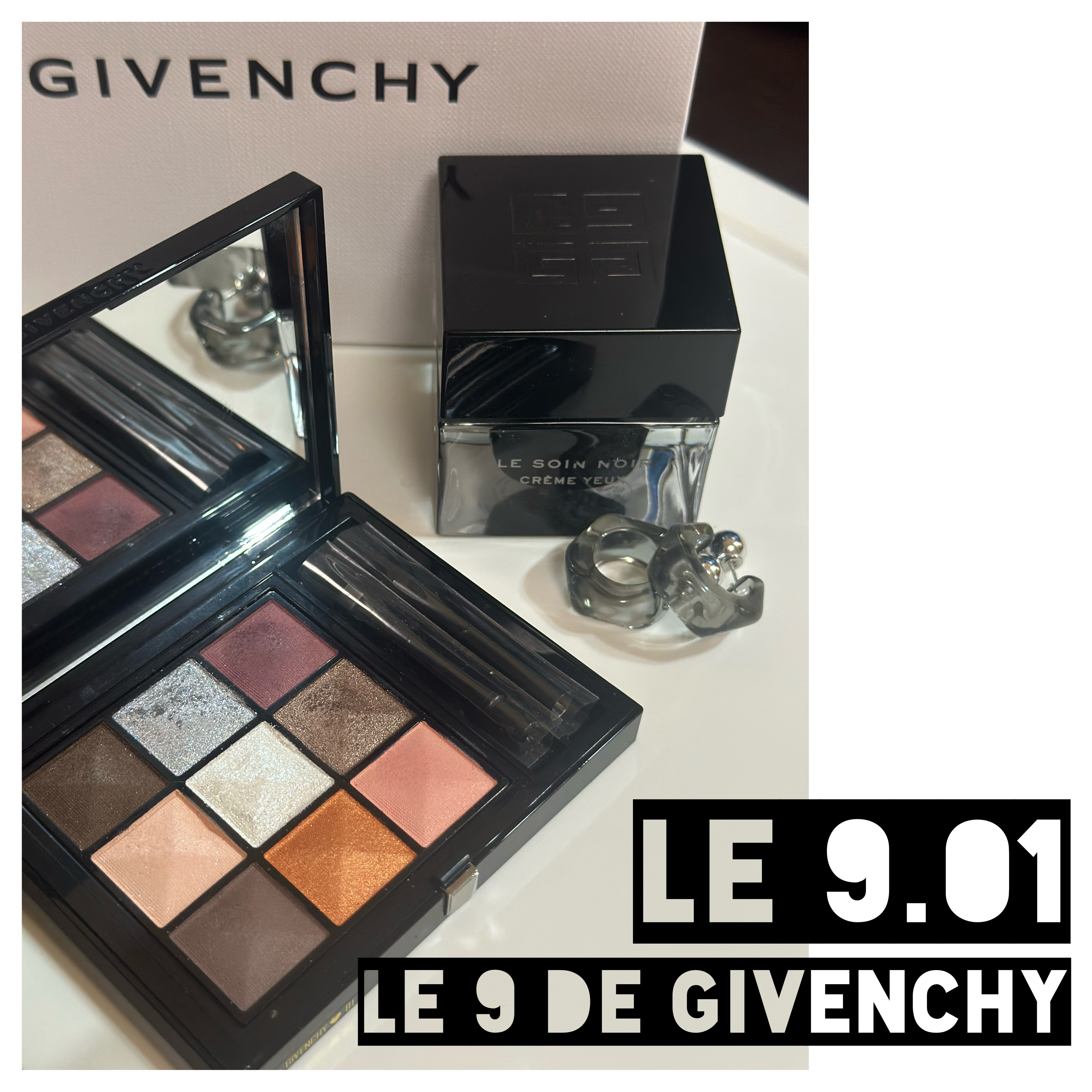 ル・ヌフ・ジバンシイ No.01/GIVENCHY/アイシャドウパレットを使ったクチコミ（1枚目）