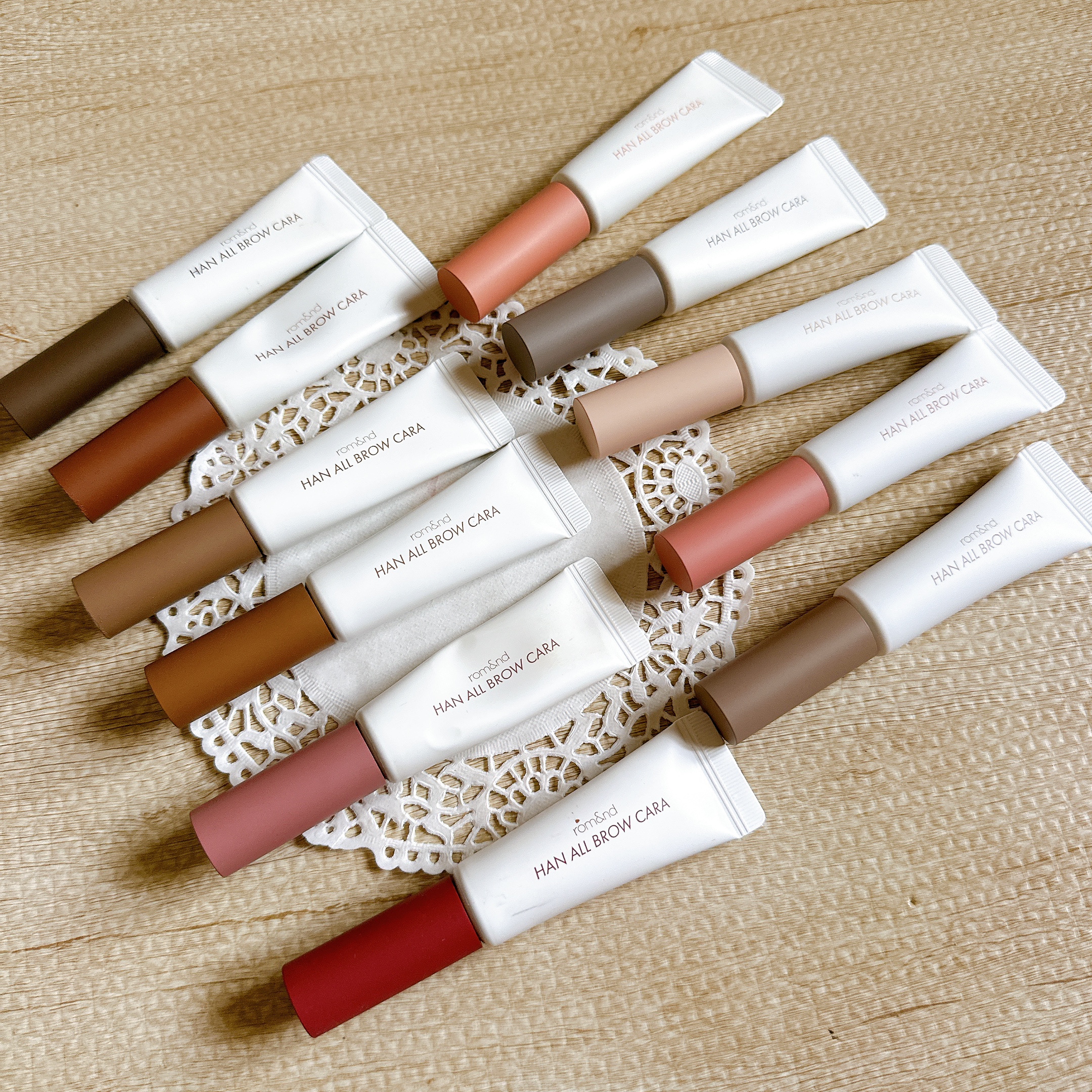 ハンオールブロウカラ/rom&nd/眉マスカラを使ったクチコミ（2枚目）