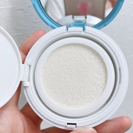 シカモイスチャー サンクリームクッション/BENTON/日焼け止めクリームを使ったクチコミ(4枚目)