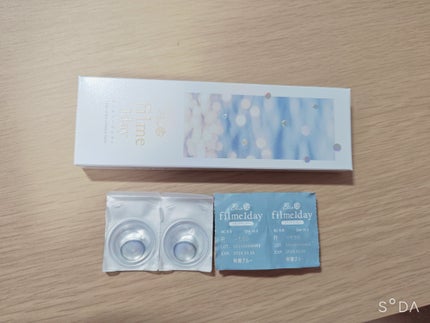 エティア フィルミー 1day/Etia./ワンデー(1DAY)カラコンを使ったクチコミ(1枚目)