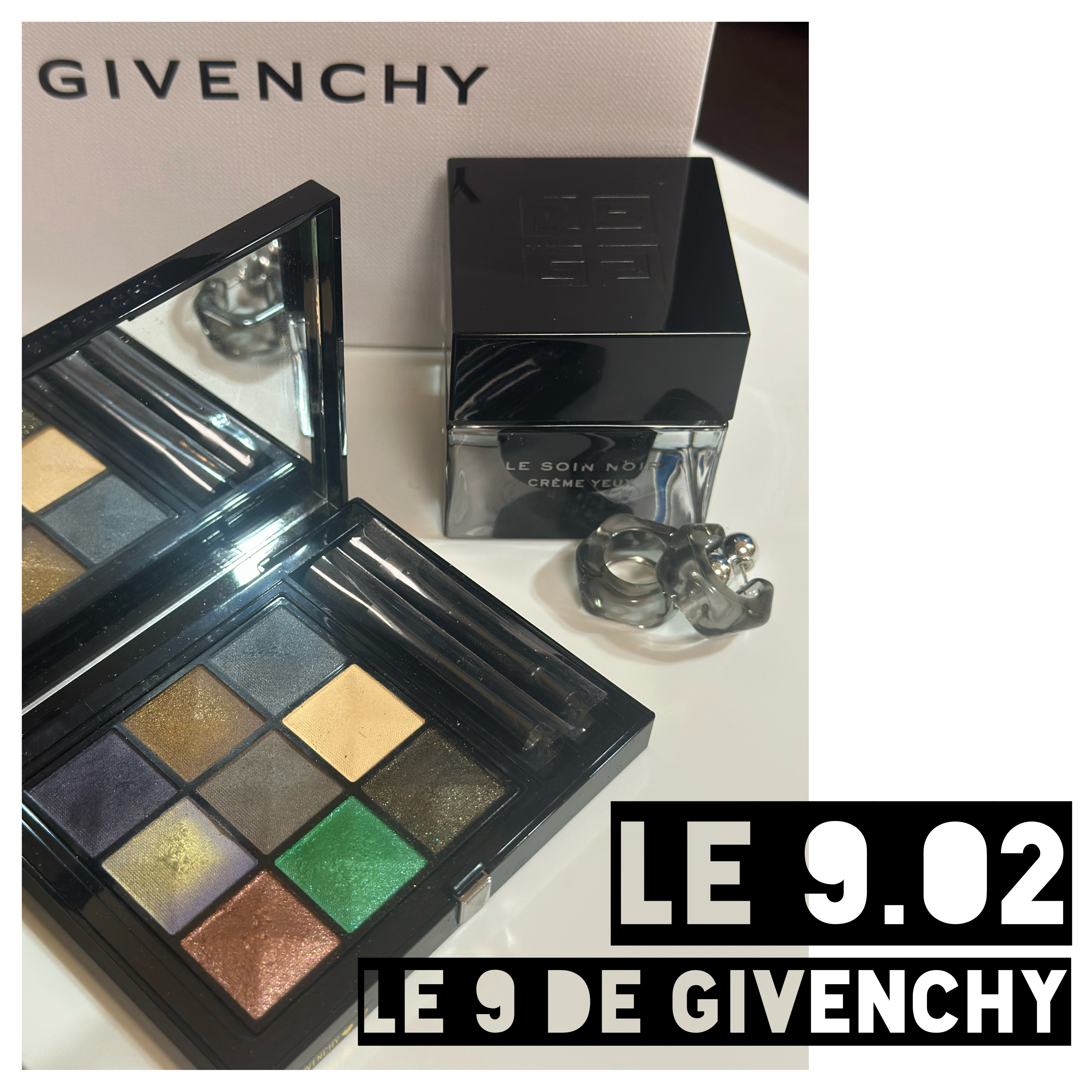 ル・ヌフ・ジバンシイ No.02/GIVENCHY/アイシャドウパレットを使ったクチコミ（1枚目）