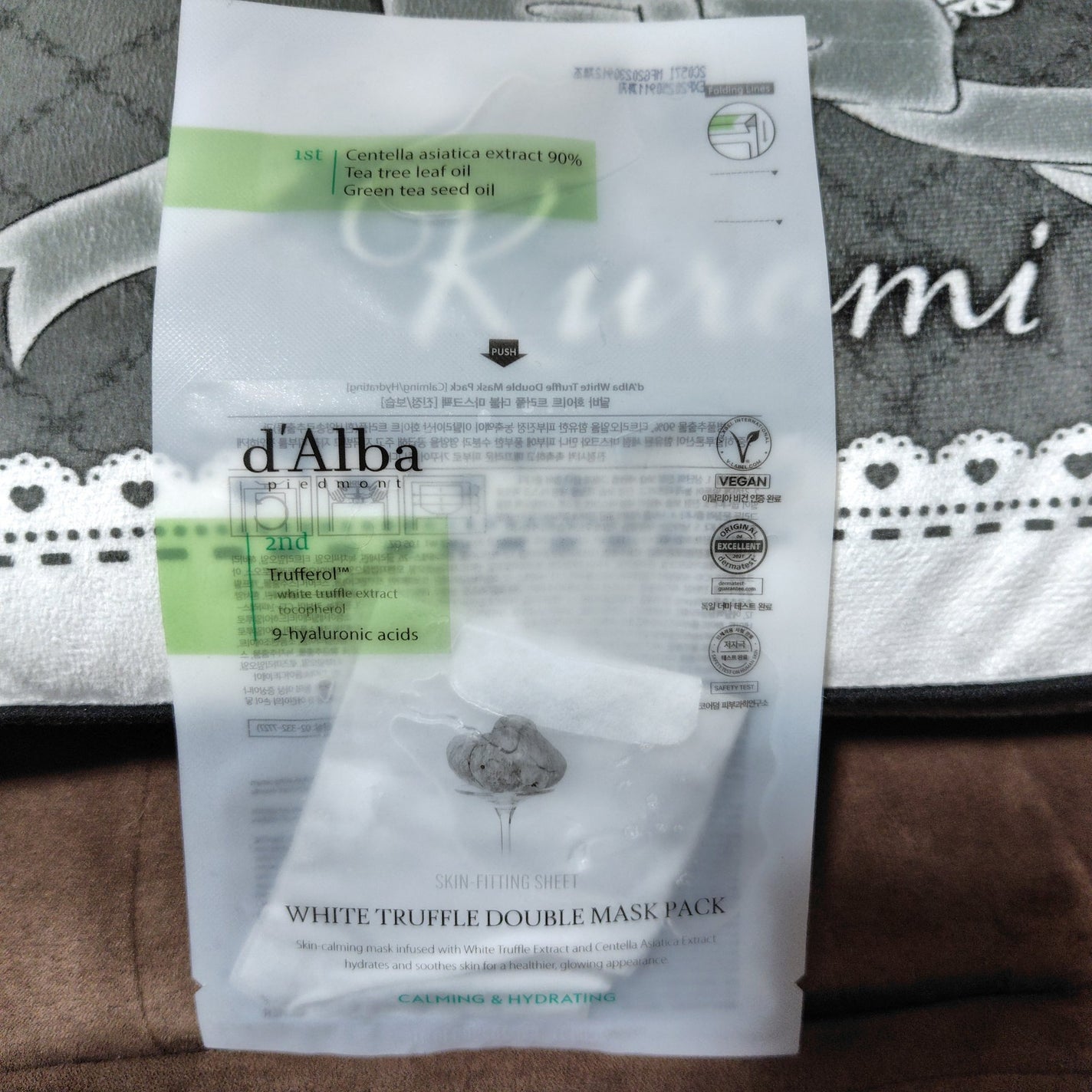 ホワイトトリュフダブルマスクパック(鎮静/保湿) /ダルバ/シートマスク・パックを使ったクチコミ(1枚目)