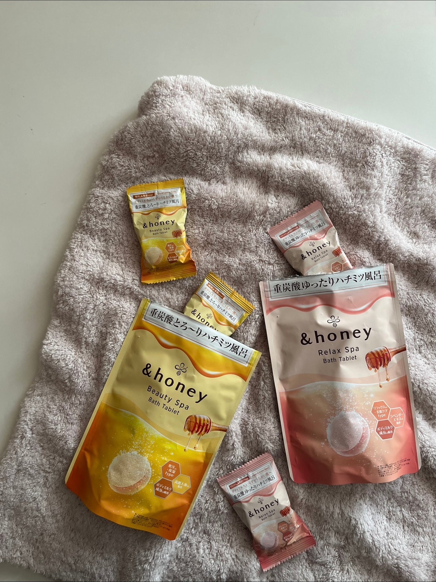 ビューティー スパ バスタブレット/&honey/入浴剤を使ったクチコミ(9枚目)