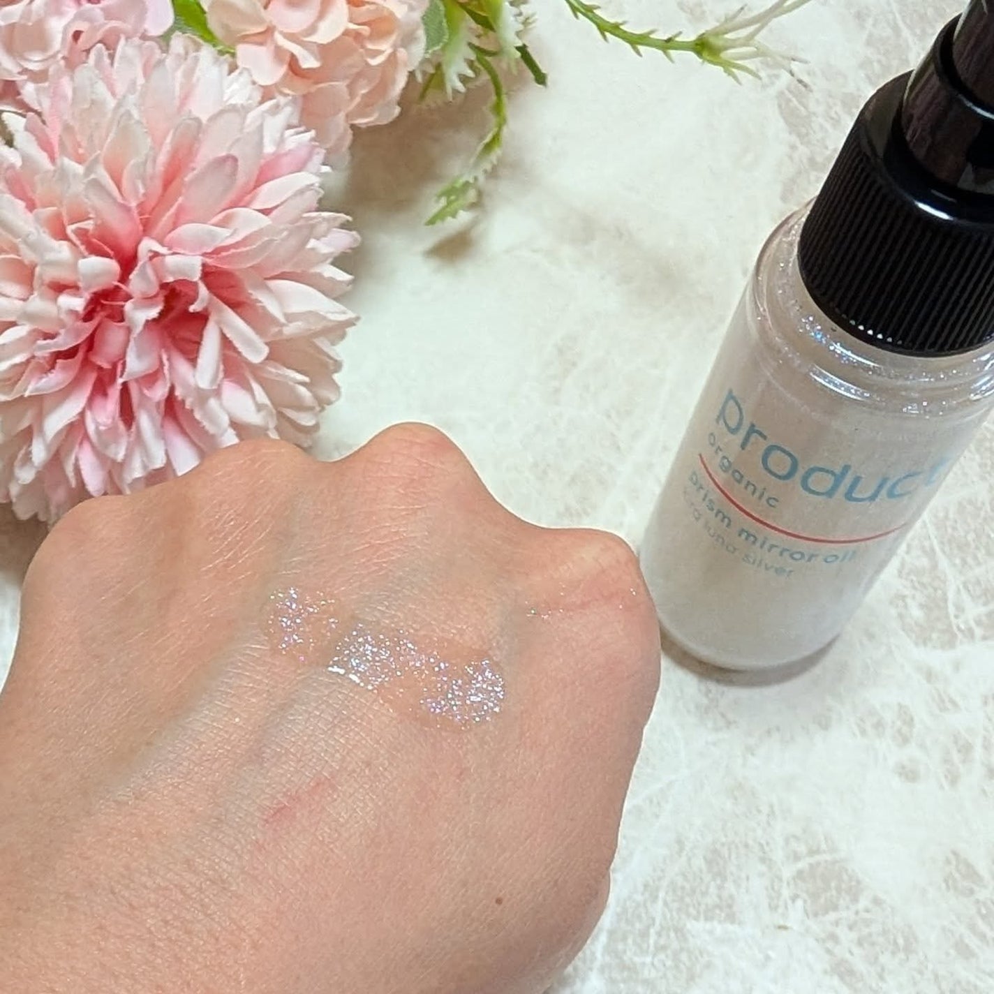 ザ・プロダクト プリズムミラーオイル <ヘアオイル・スキンオイル>/ザ・プロダクト/ヘアオイルを使ったクチコミ(3枚目)