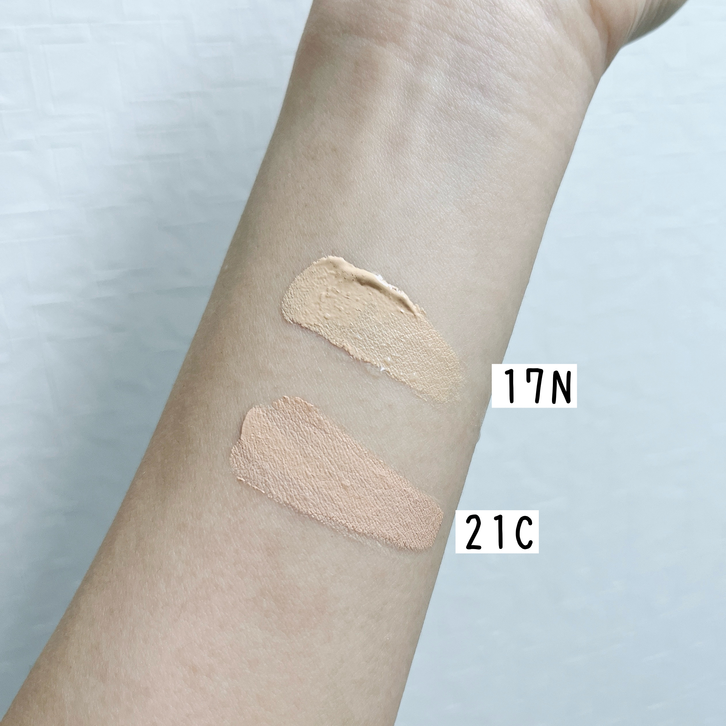 マスクフィット エーアイフィルタークッション 17N/TIRTIR(ティルティル)/クッションファンデーションを使ったクチコミ（3枚目）