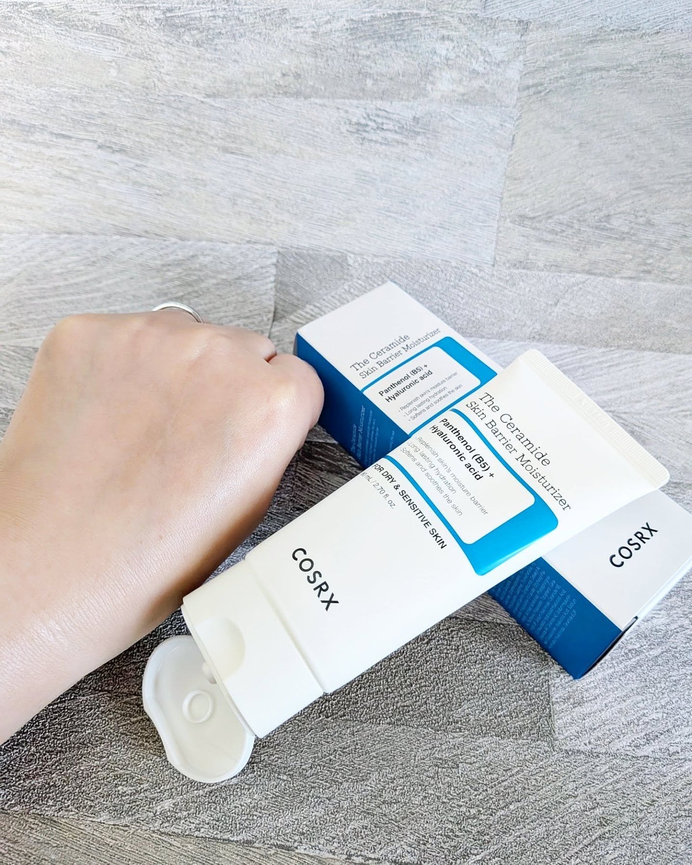 RXザ・セラミドスキンバリアモイスチャライザー/COSRX/フェイスクリームを使ったクチコミ(4枚目)