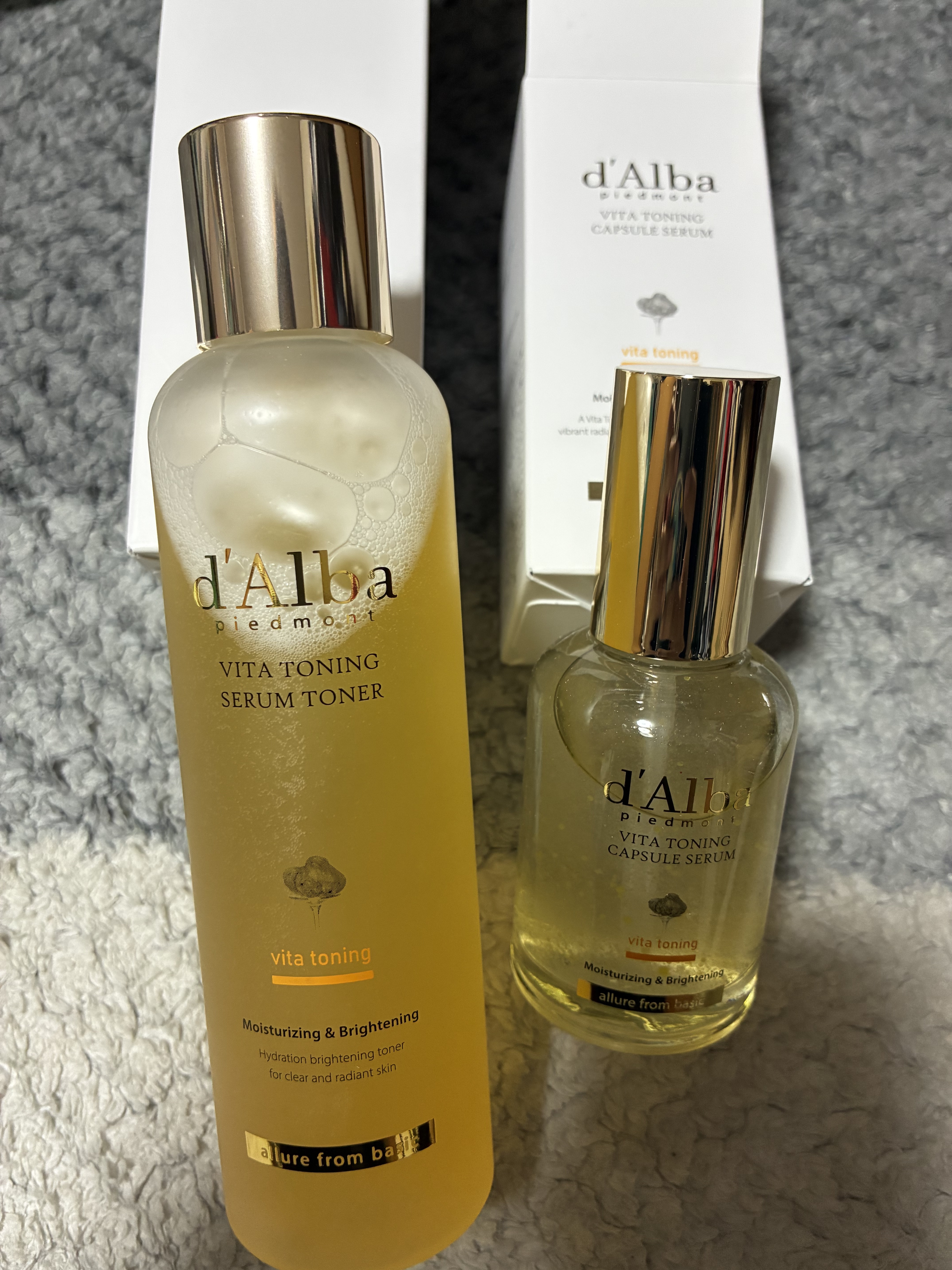 ビタトーニングカプセルセラム/ダルバ/美容液を使ったクチコミ（1枚目）