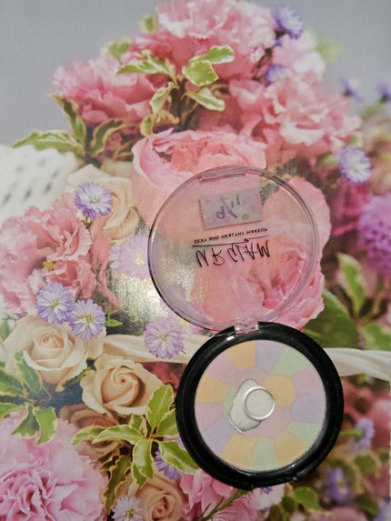 UR GLAM MARBLE FACE POWDER/U R GLAM/プレストパウダーを使ったクチコミ(1枚目)