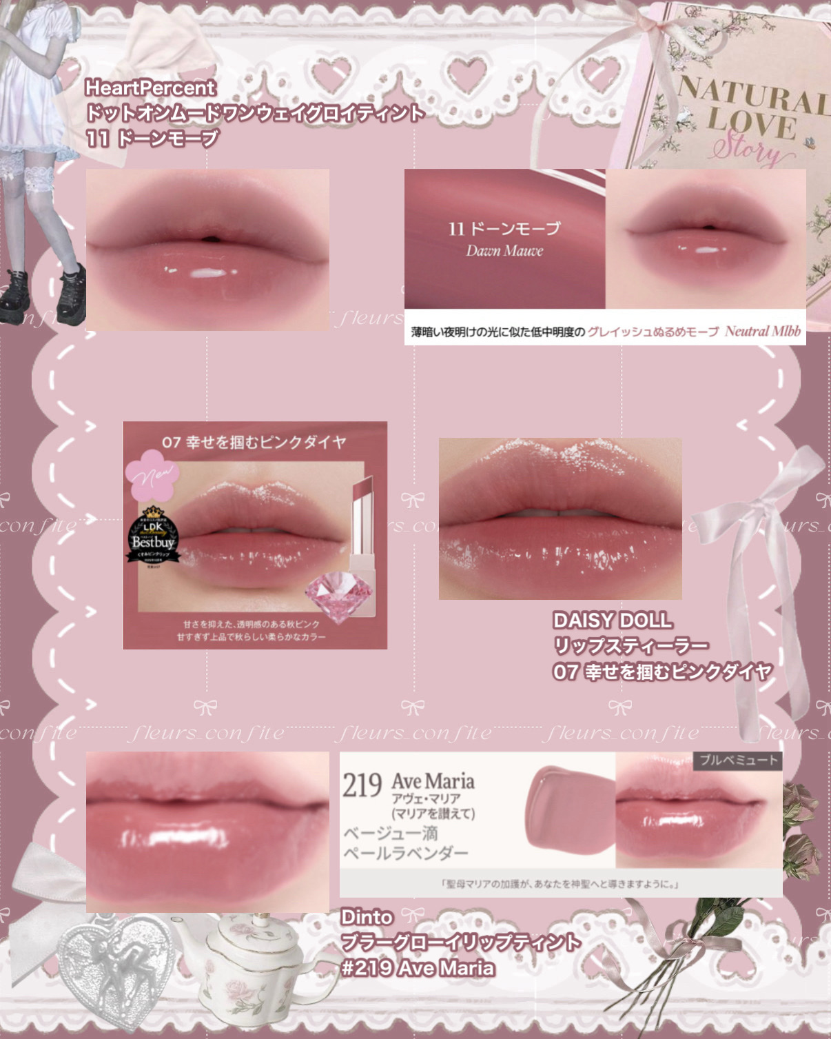 ジェリーイングヌードグロス/Laka/リップグロスを使ったクチコミ（3枚目）