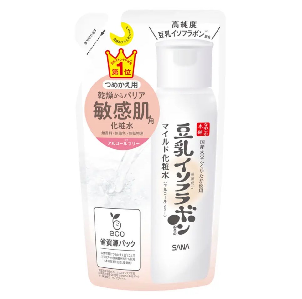 なめらか本舗 マイルド化粧水 NC つめかえ用 180ml/なめらか本舗/化粧水を使ったクチコミ（1枚目）