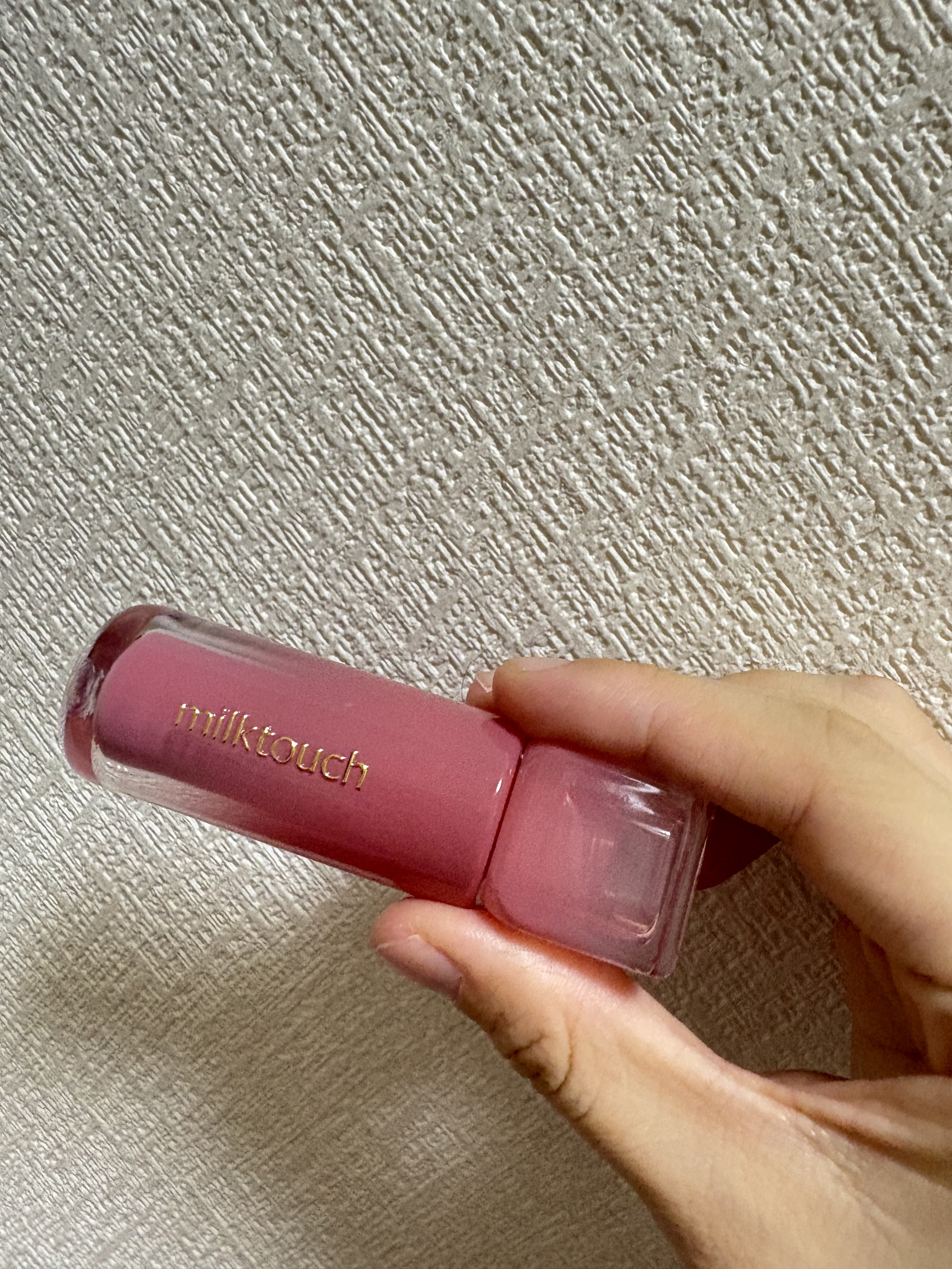 デューステインシアーリップグロス 02 バブリーピンク/Milk Touch/リップグロスを使ったクチコミ（1枚目）