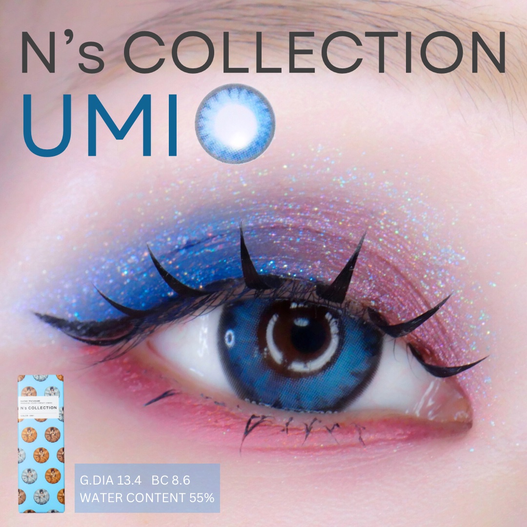 N’s COLLECTION 1day 海/N’s COLLECTION/ワンデー（１DAY）カラコンを使ったクチコミ（1枚目）