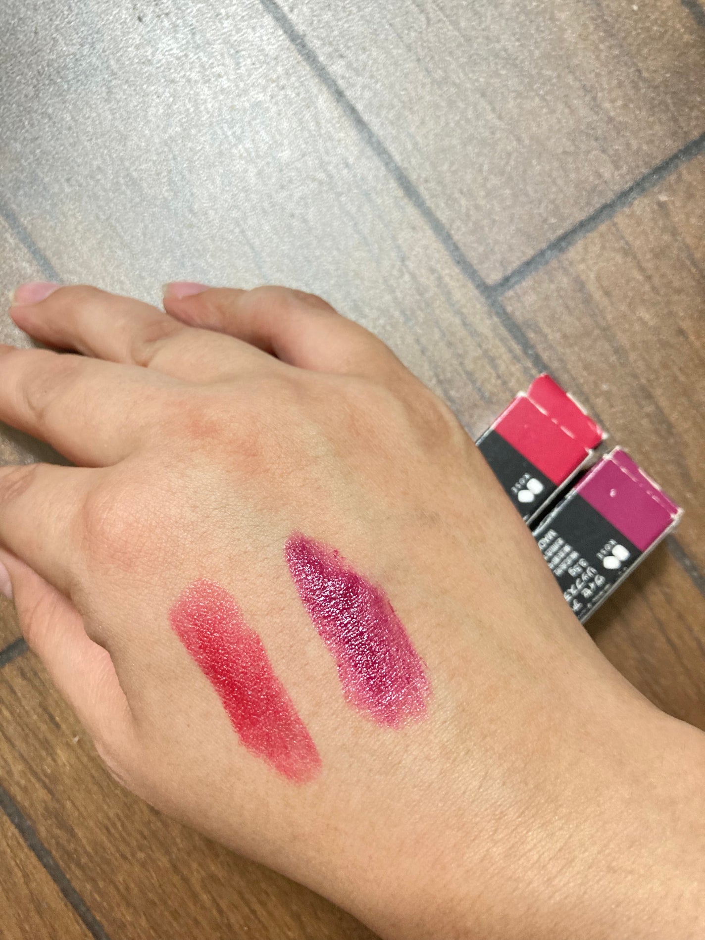 ニベア リッチケア&カラーリップ/ニベア/リップクリームを使ったクチコミ(4枚目)