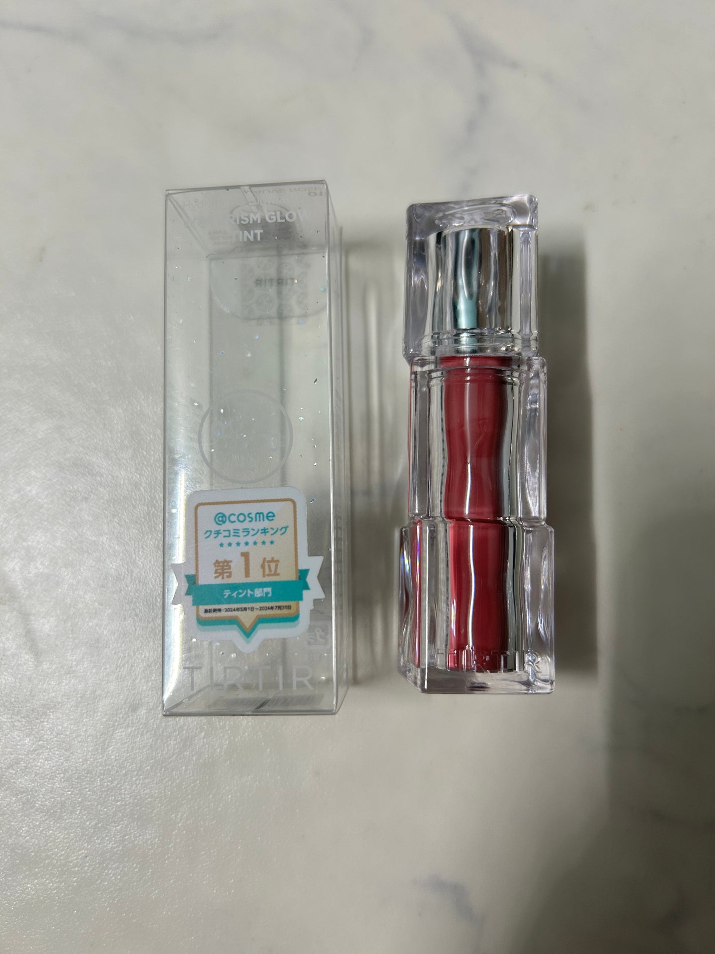 ウォーターリズムグロウティント/TIRTIR(ティルティル)/リップティントを使ったクチコミ(1枚目)