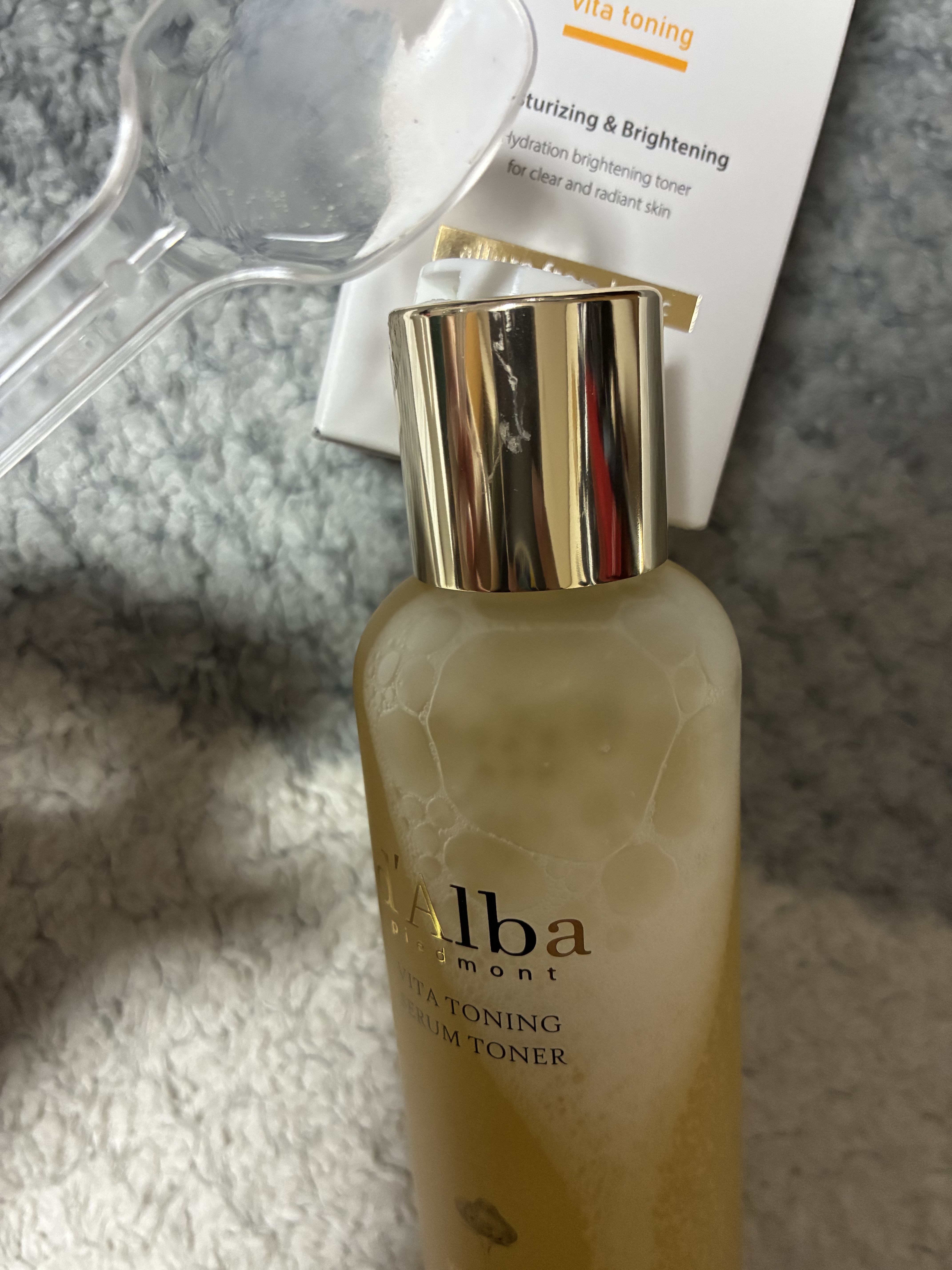 ビタトーニングカプセルセラム/ダルバ/美容液を使ったクチコミ（2枚目）