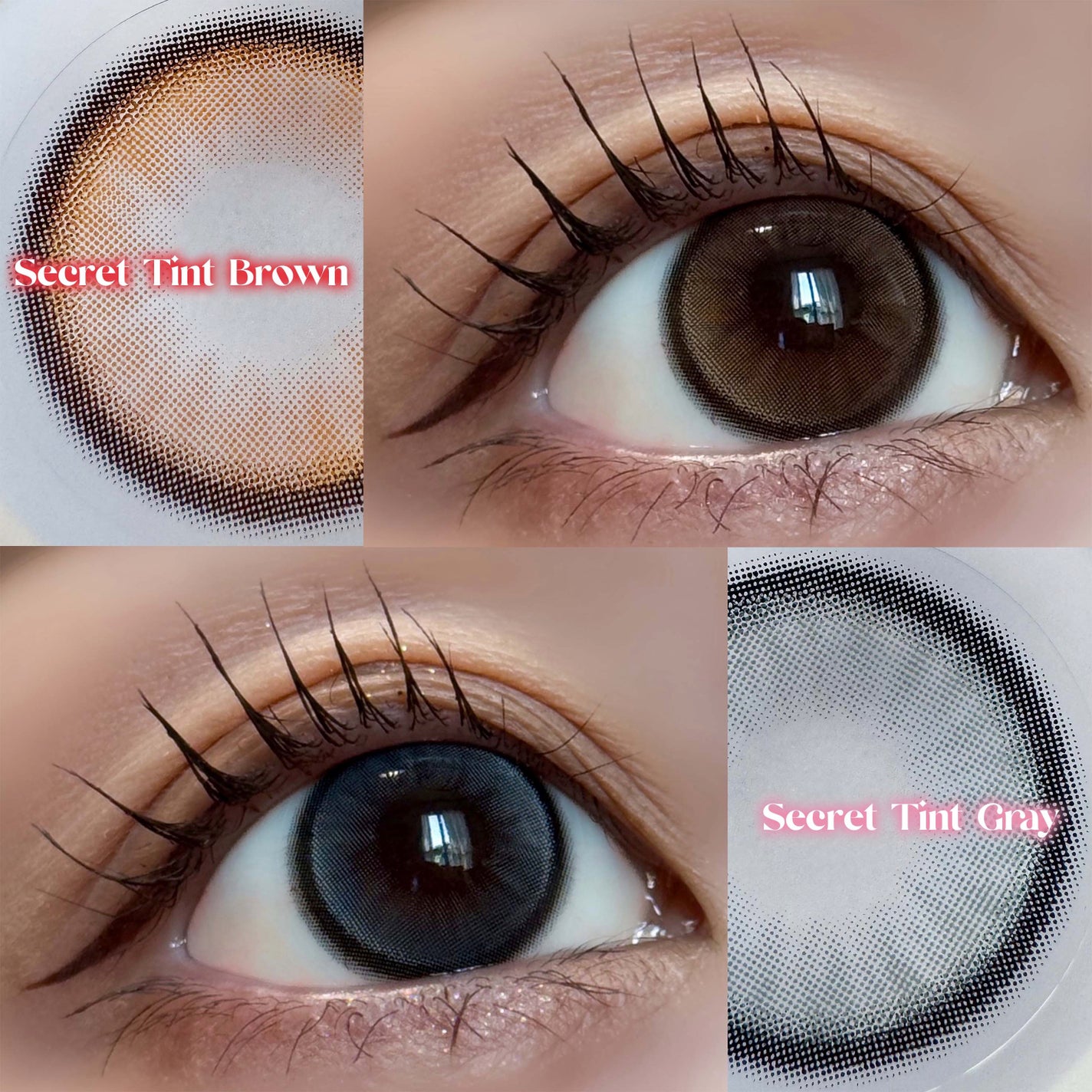 secret tint/OLENS/1ヶ月(1MONTH)カラコンを使ったクチコミ(2枚目)